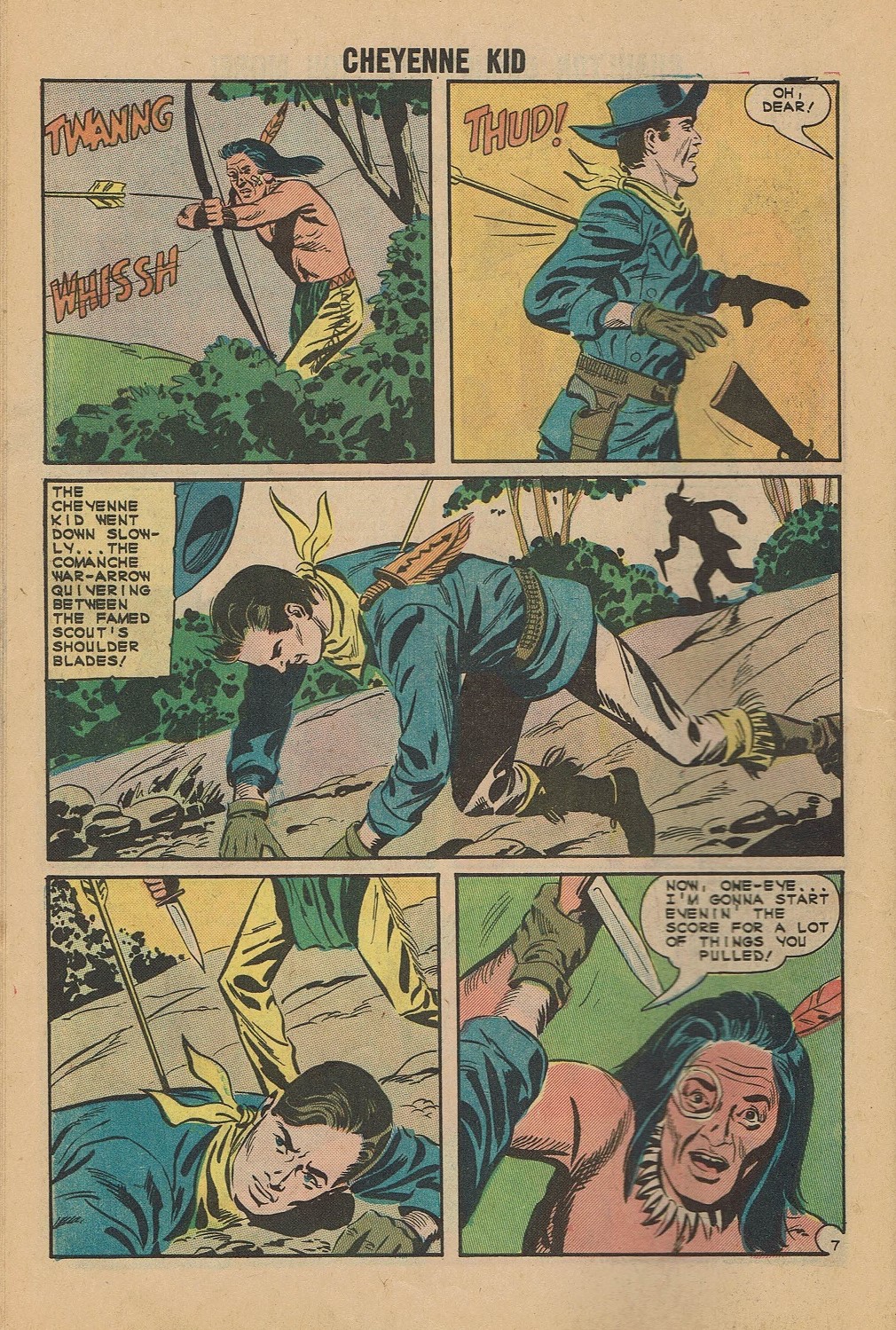Read online Cheyenne Kid comic -  Issue #47 - 10