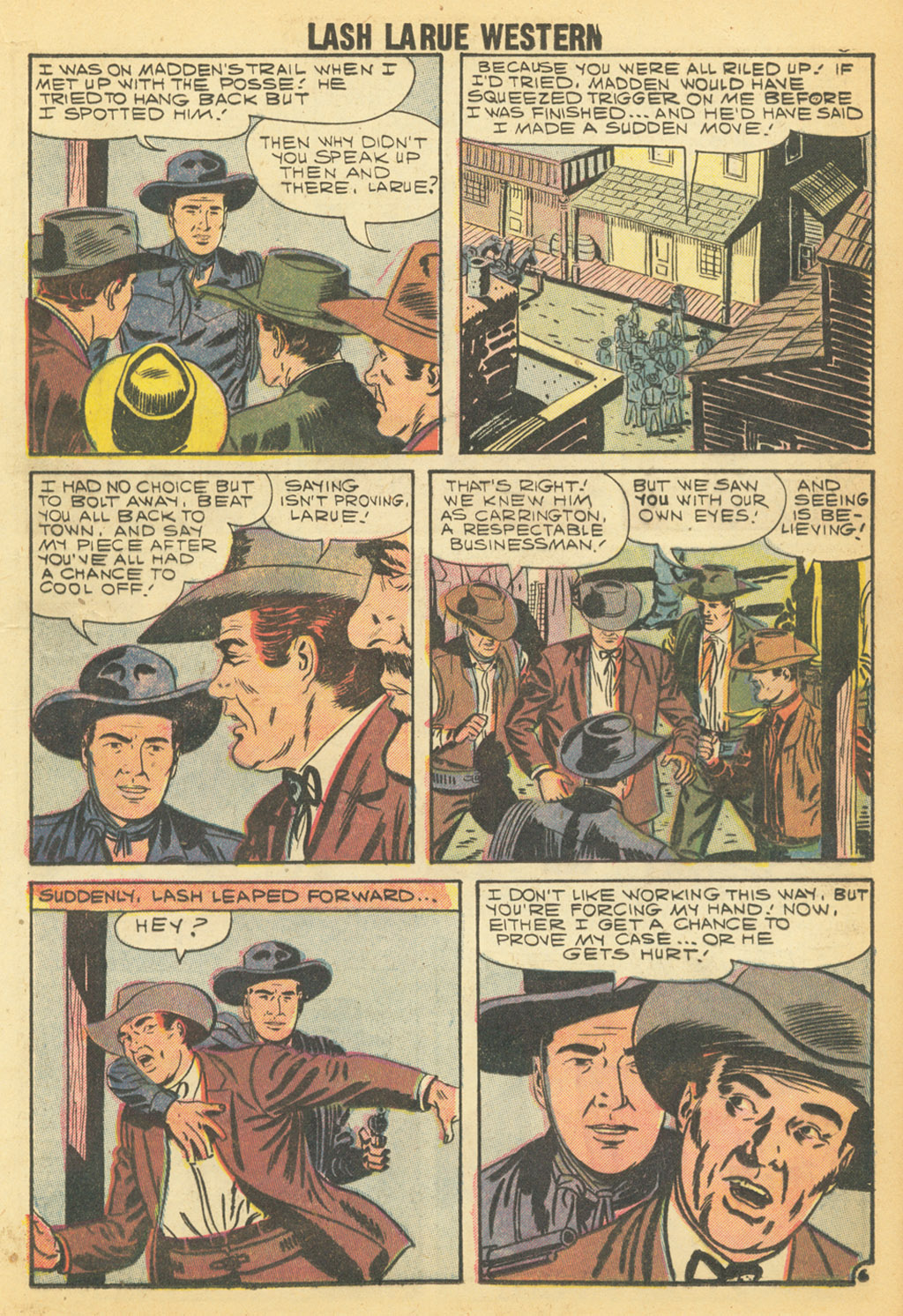 Read online Lash Larue Western (1949) comic -  Issue #68 - 32