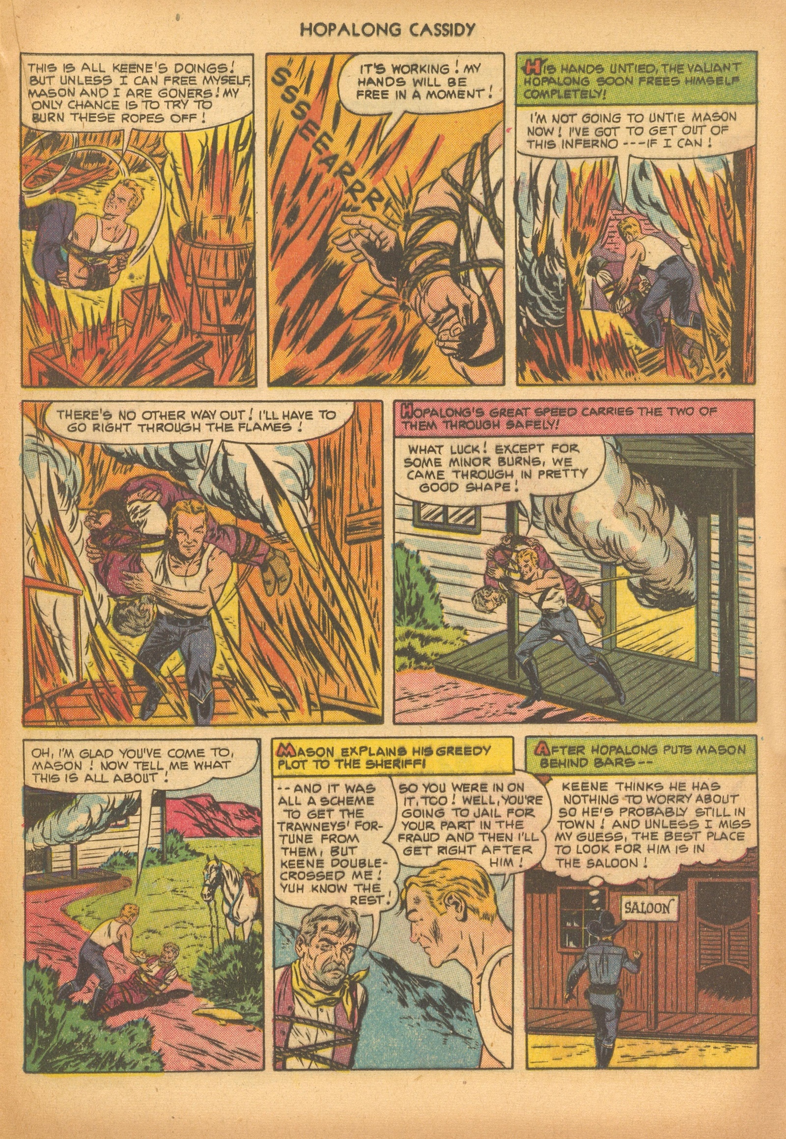 Read online Hopalong Cassidy comic -  Issue #68 - 21