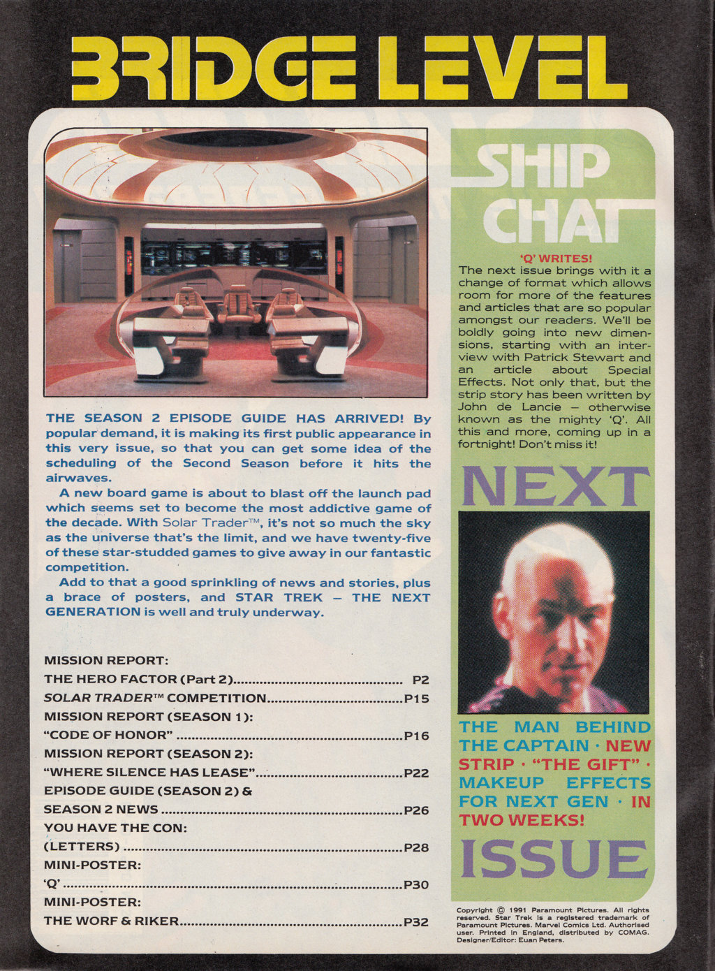 Read online Star Trek The Next Generation (1990) comic -  Issue #15 - 2