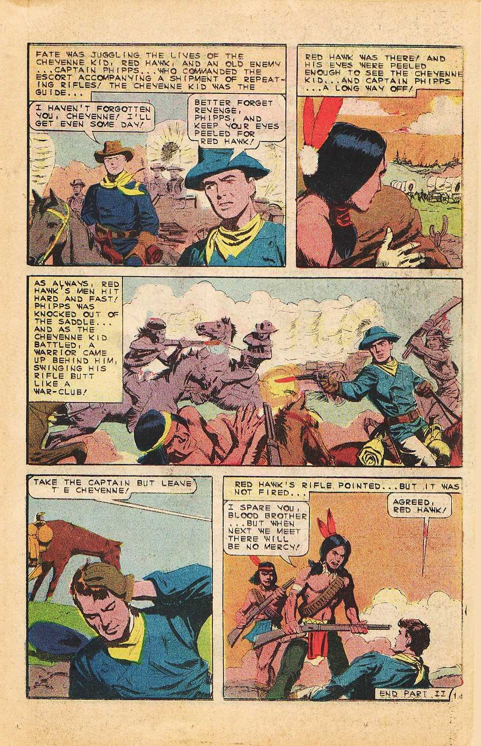 Read online Cheyenne Kid comic -  Issue #58 - 19
