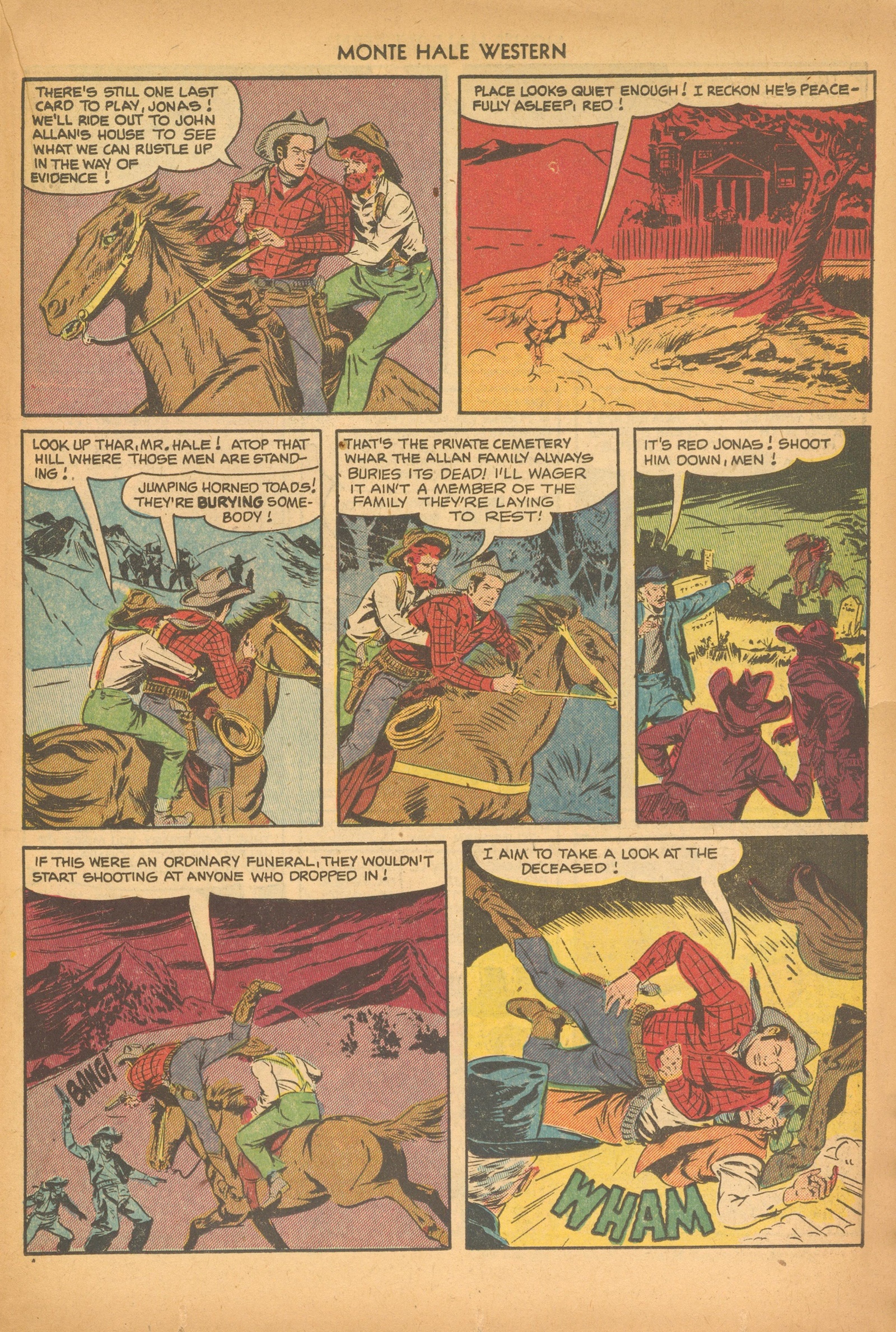 Read online Monte Hale Western comic -  Issue #75 - 19
