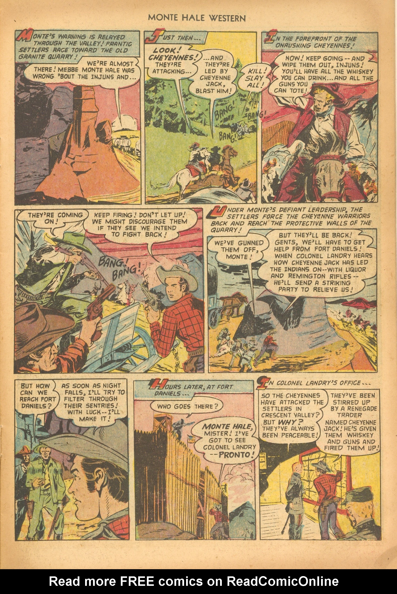 Read online Monte Hale Western comic -  Issue #80 - 11