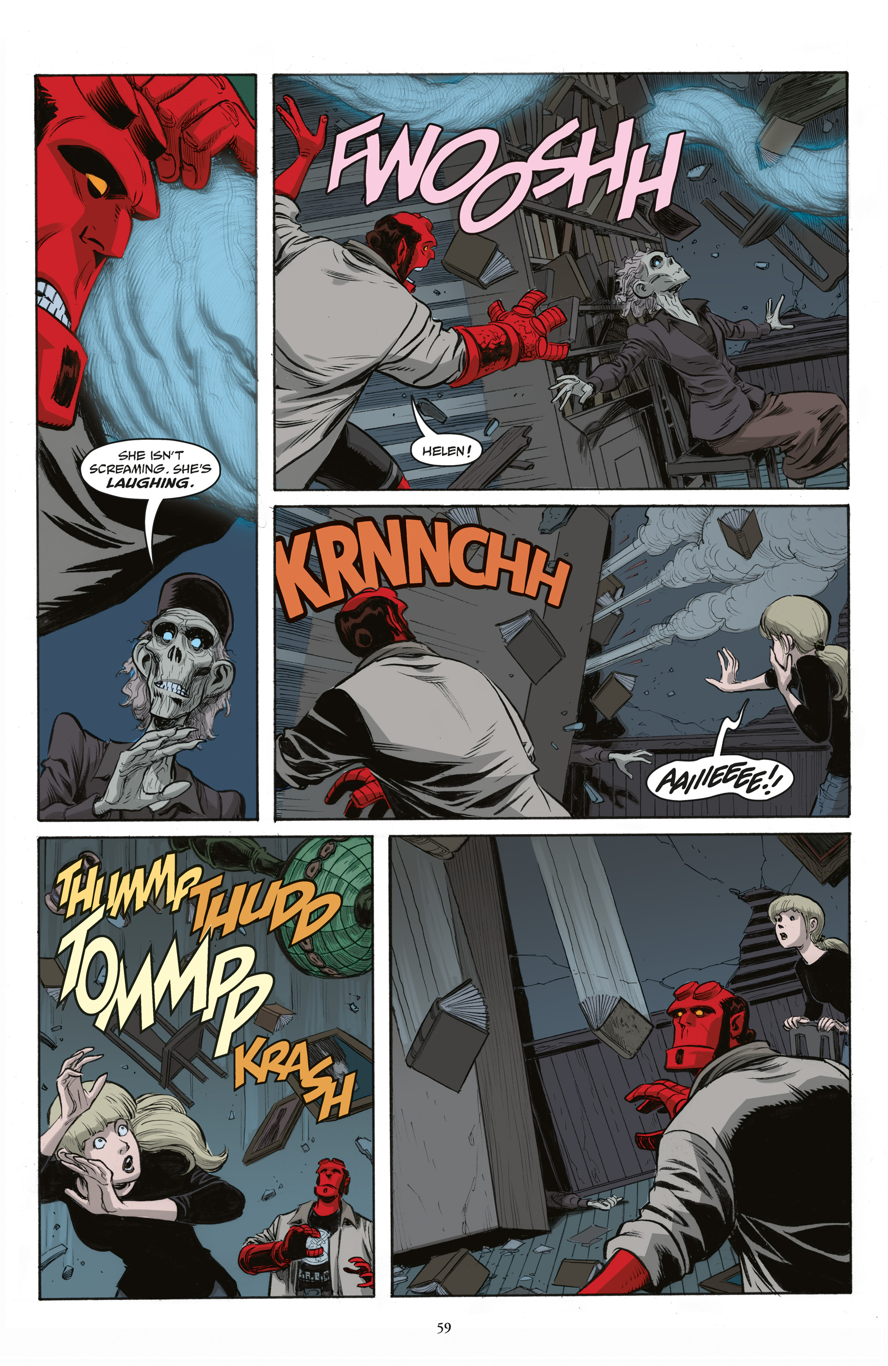 Read online Hellboy and the B.P.R.D.: The Secret of Chesbro House & Others comic -  Issue # TPB (Part 1) - 59