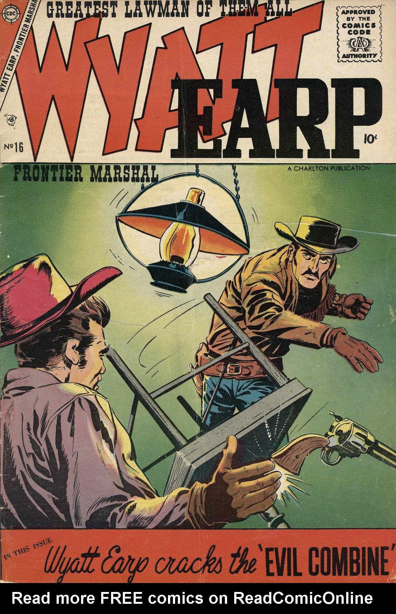 Read online Wyatt Earp Frontier Marshal comic -  Issue #16 - 1