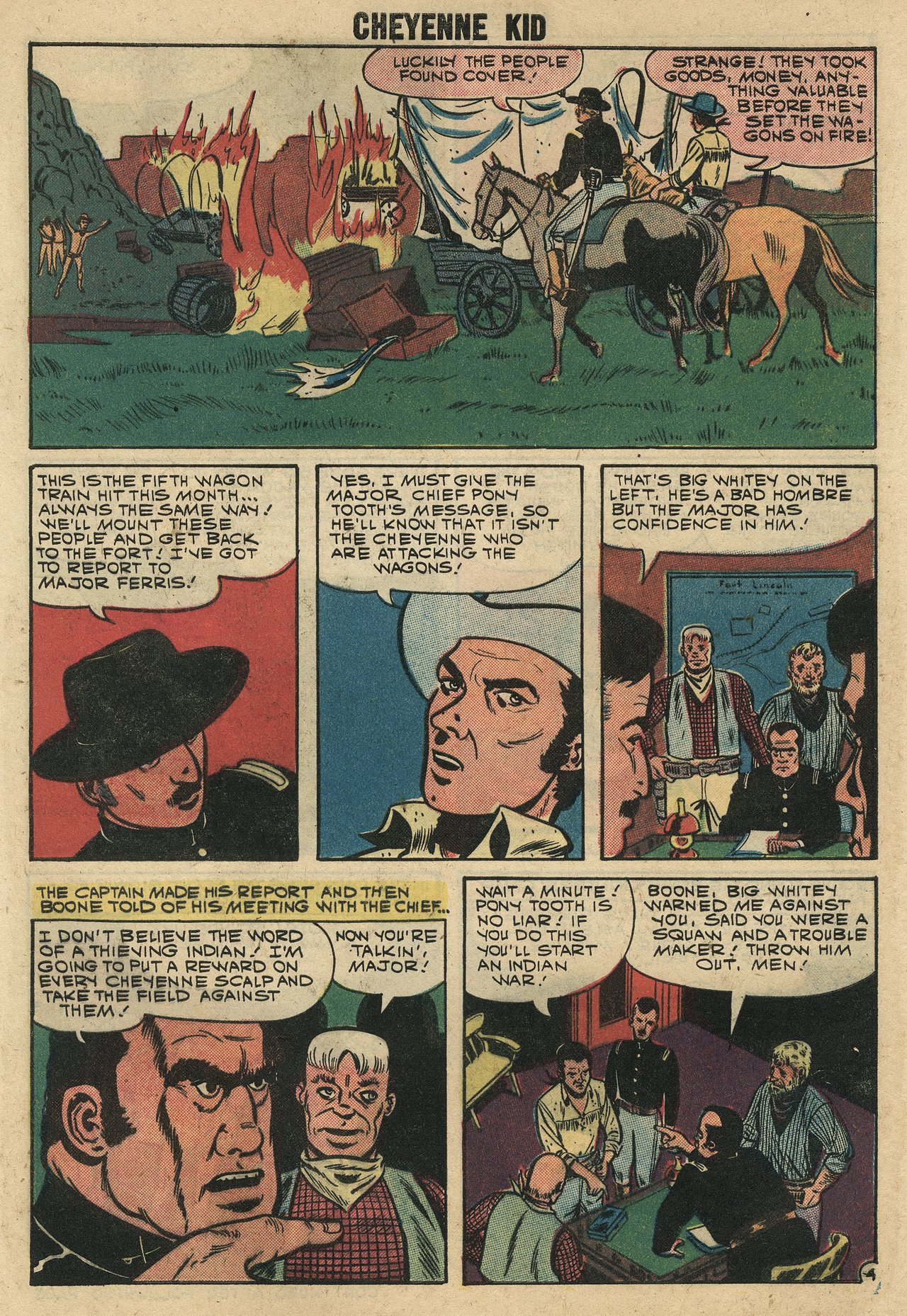 Read online Cheyenne Kid comic -  Issue #18 - 29