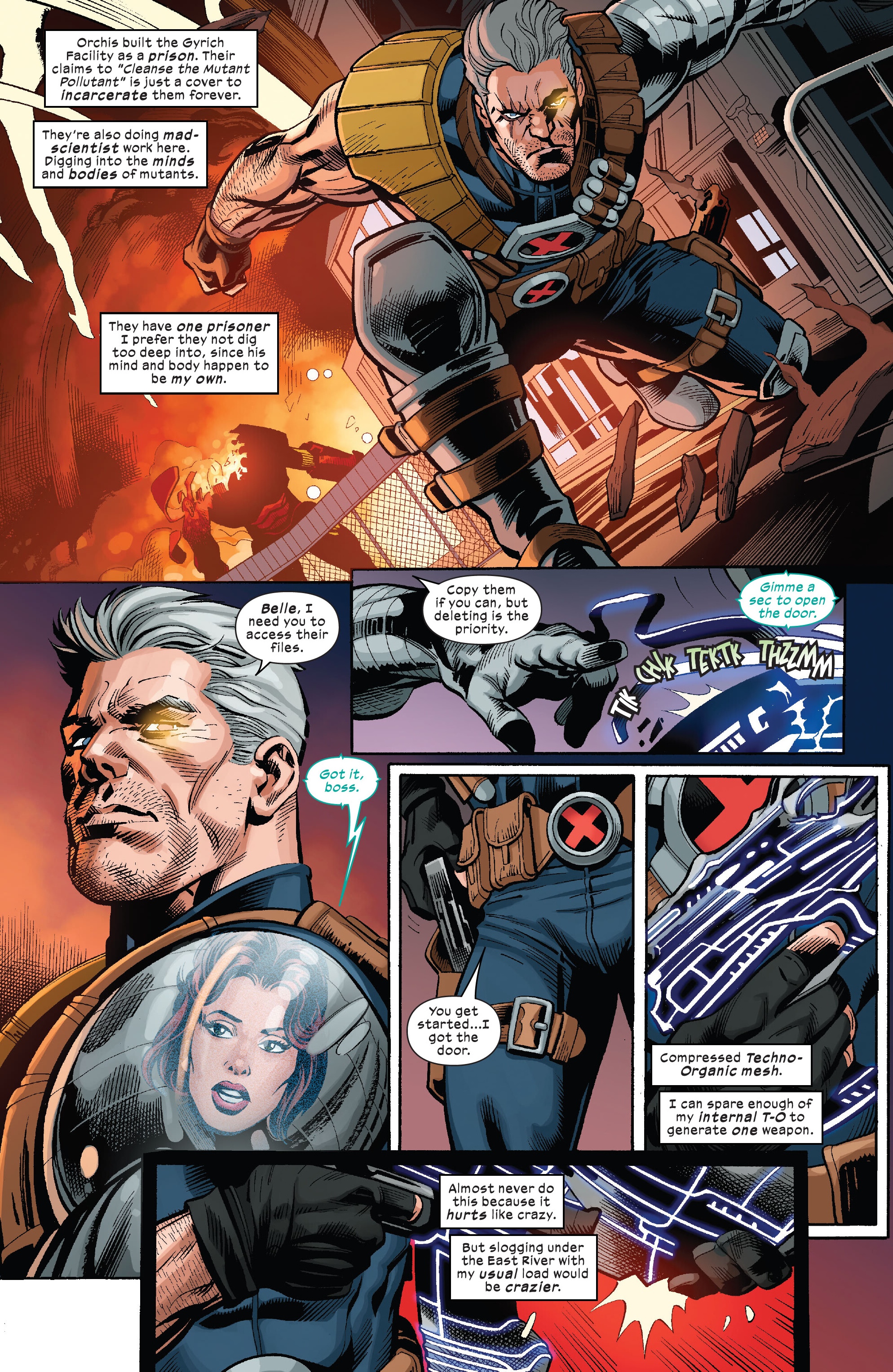 Read online Cable (2024) comic -  Issue #1 - 6