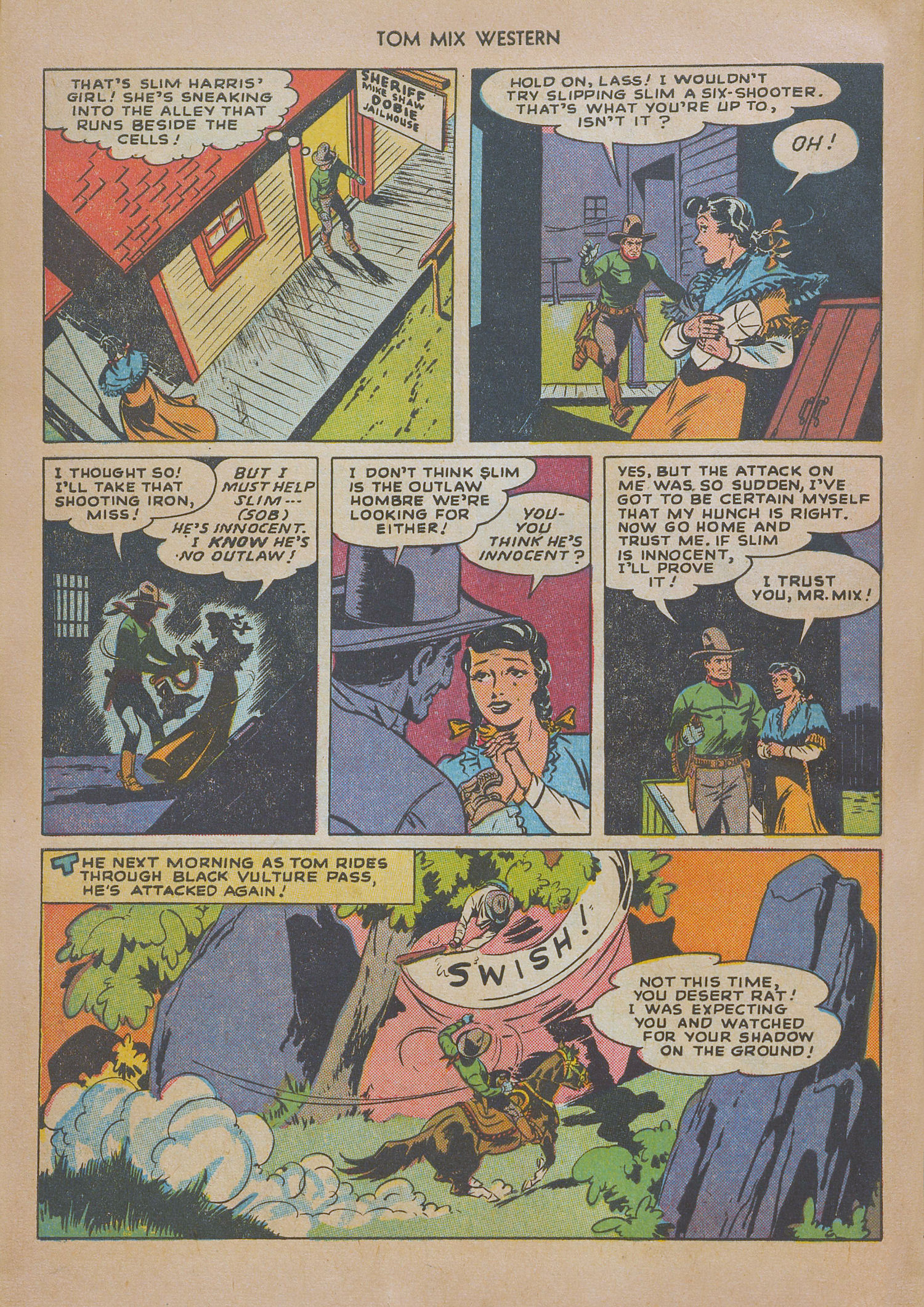 Read online Tom Mix Western (1948) comic -  Issue #13 - 20