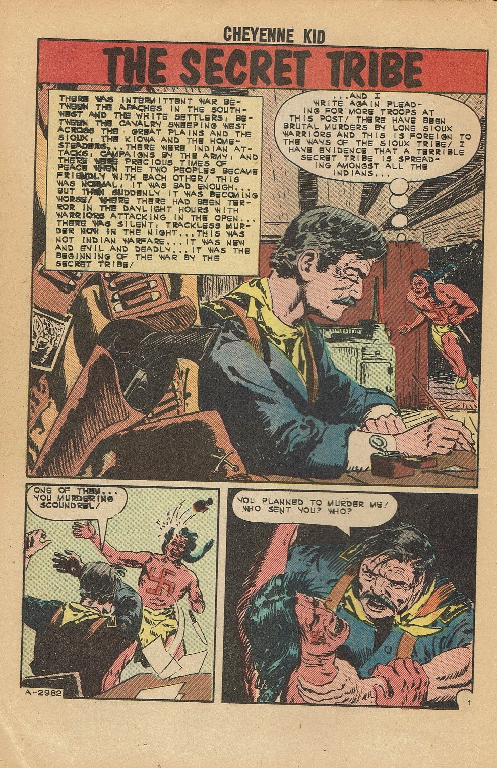 Read online Cheyenne Kid comic -  Issue #43 - 20