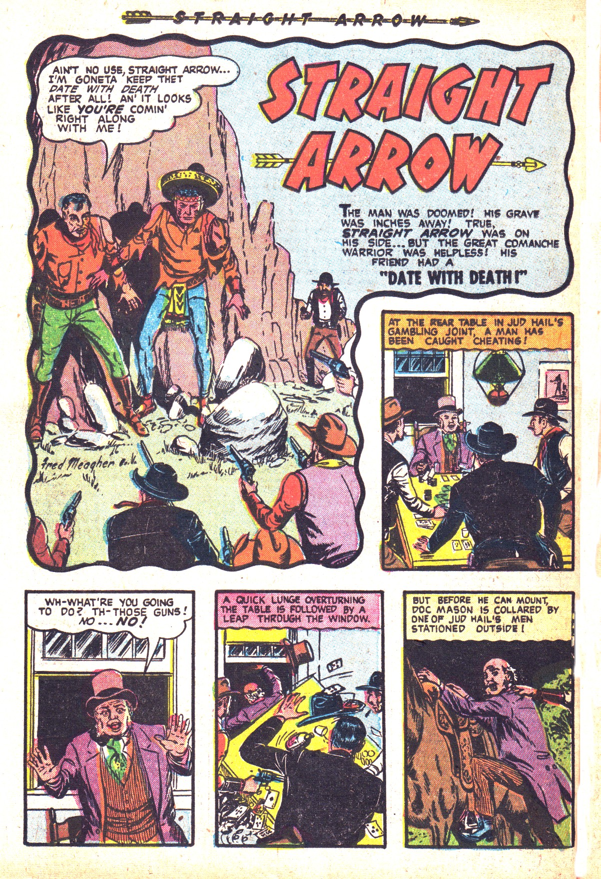 Read online Straight Arrow comic -  Issue #35 - 26