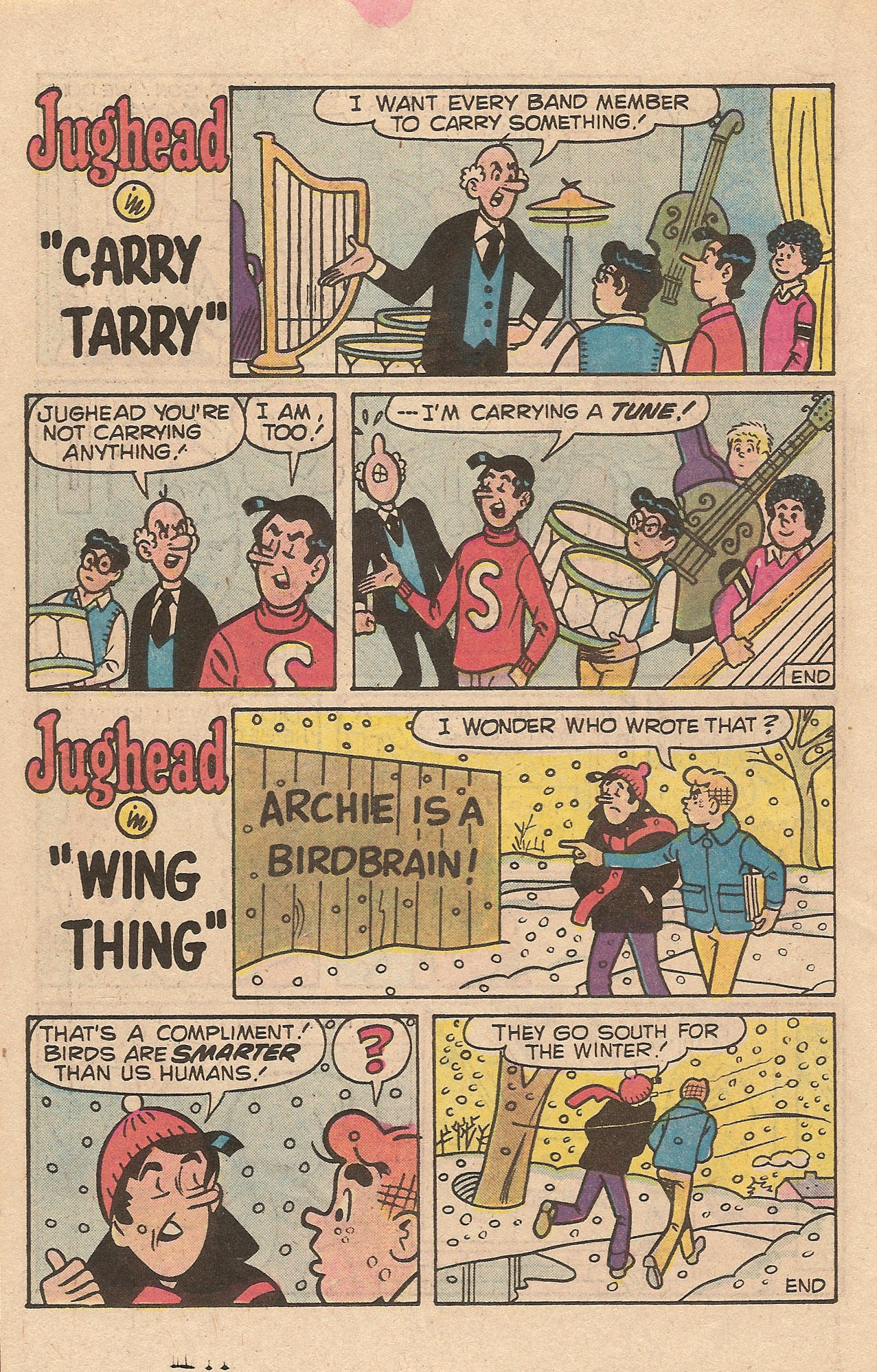 Read online Jughead's Jokes comic -  Issue #63 - 18