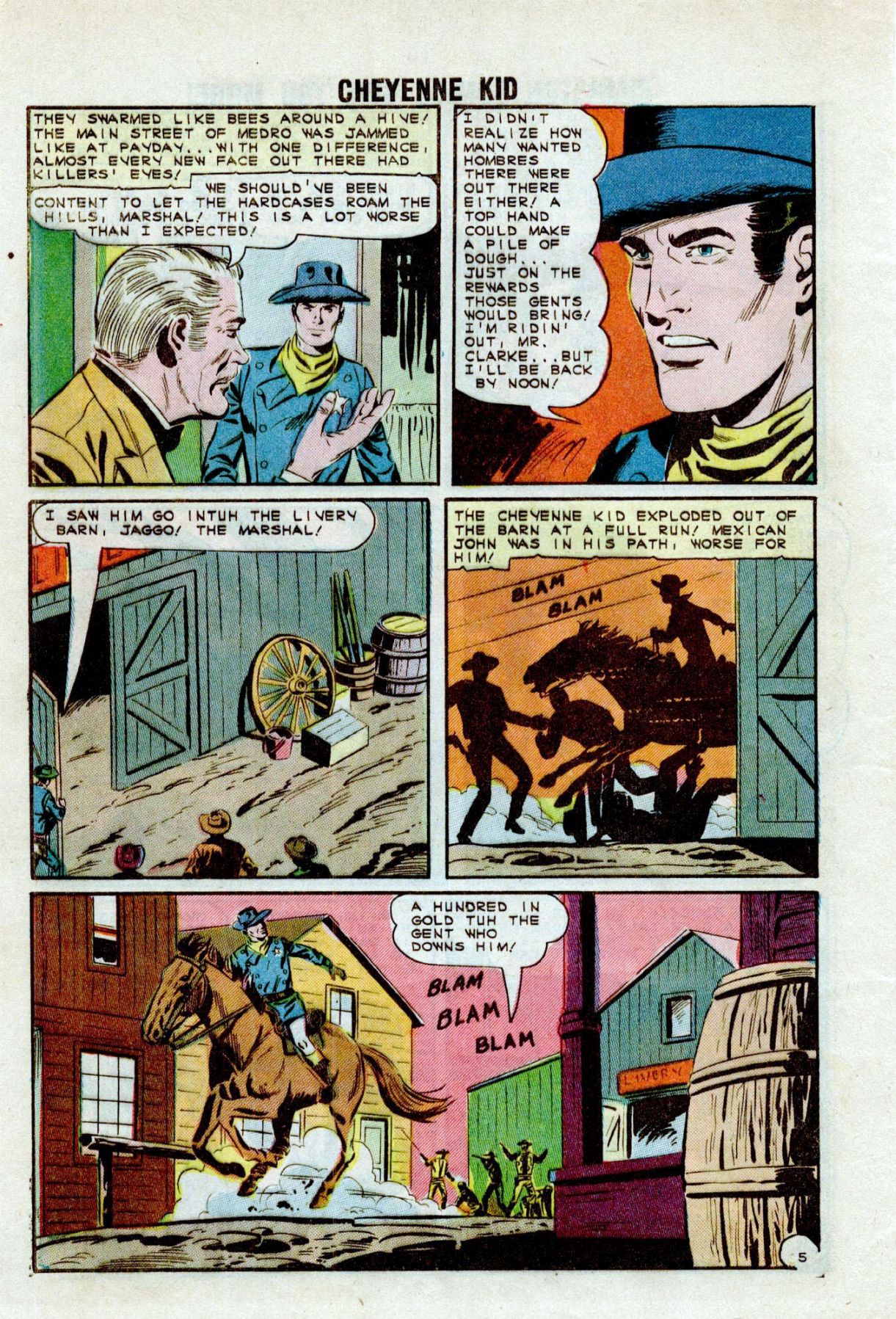 Read online Cheyenne Kid comic -  Issue #48 - 8
