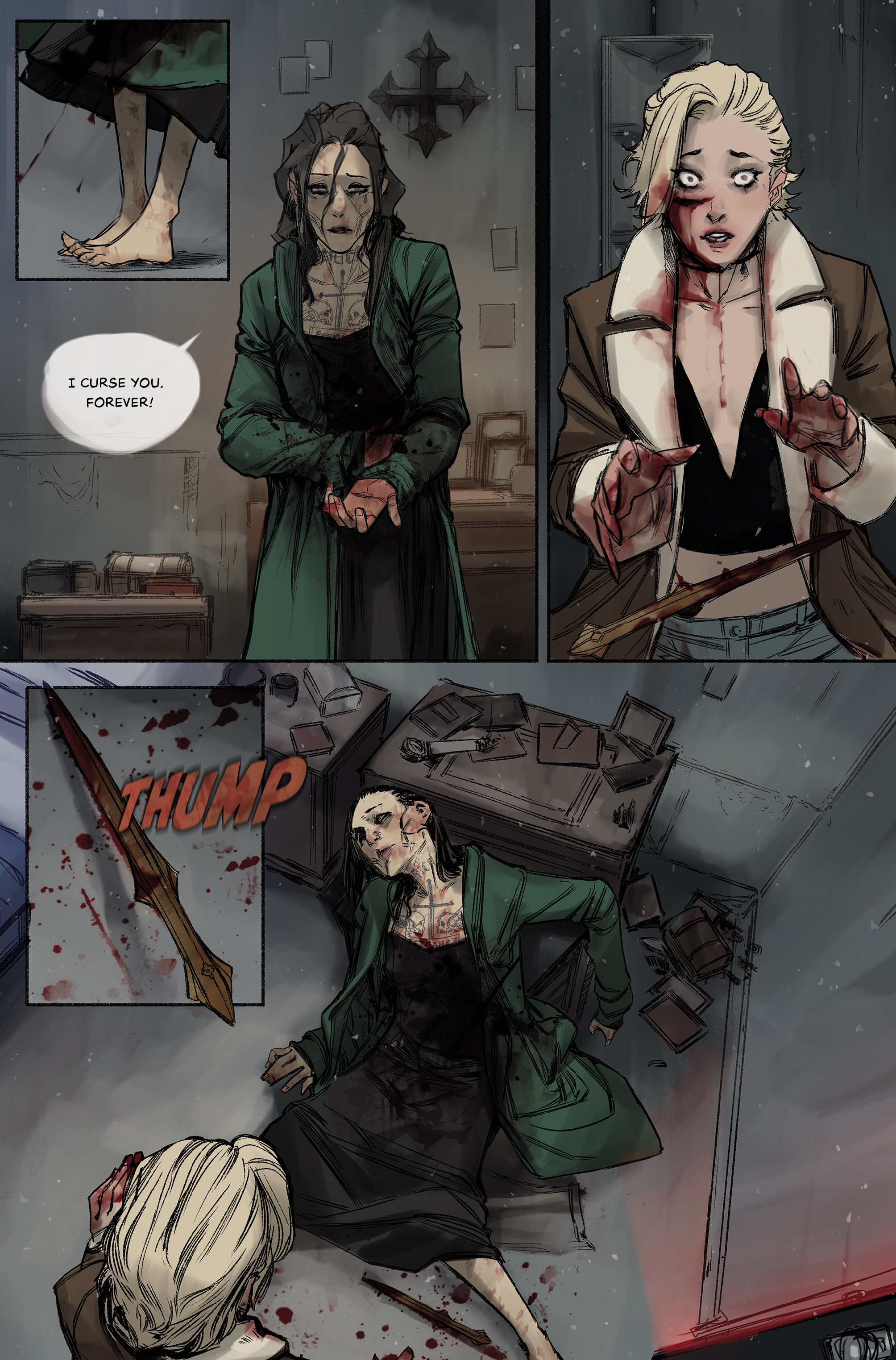 Read online Gumaa: The Beginning of Her comic -  Issue #2 - 17