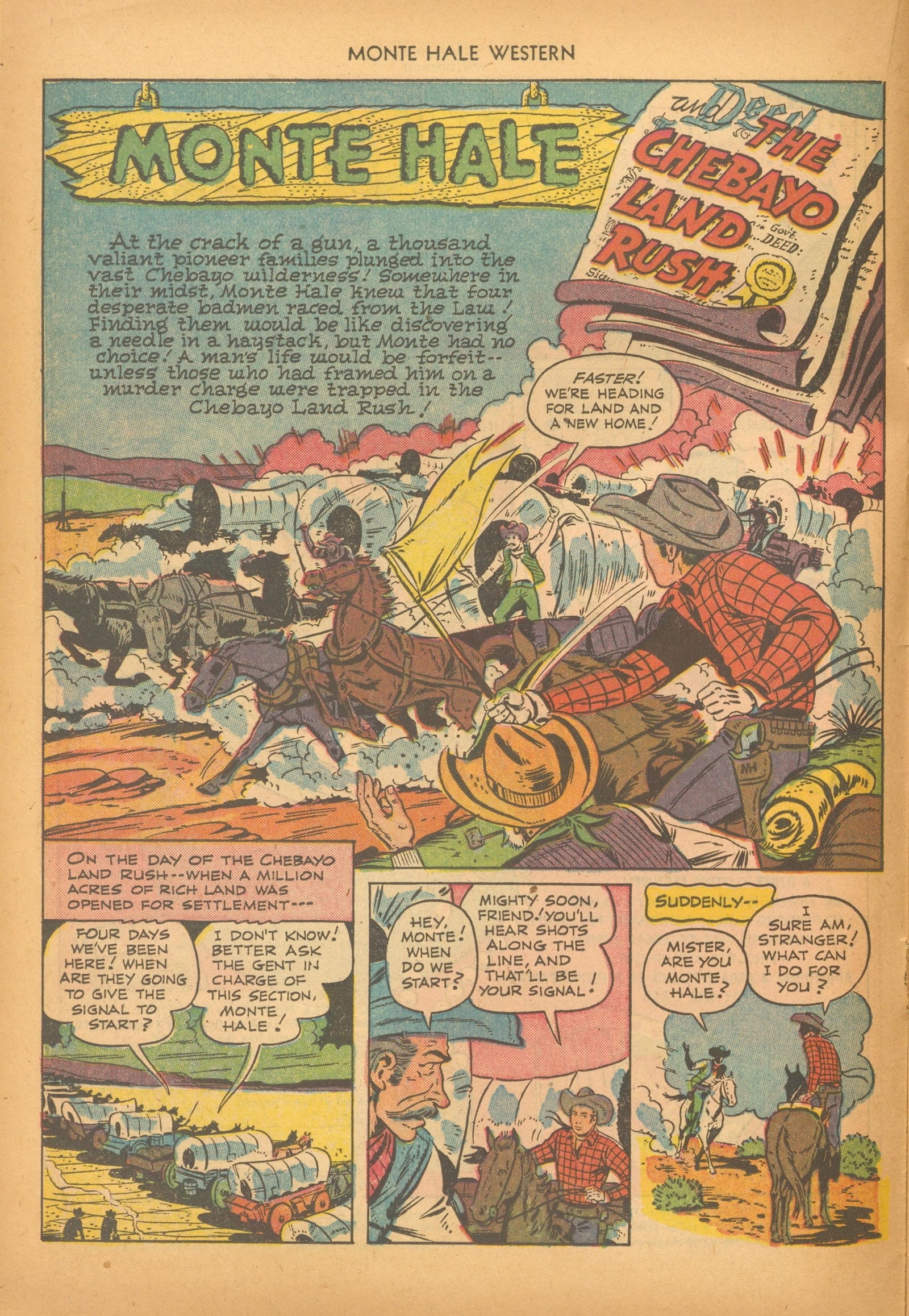 Read online Monte Hale Western comic -  Issue #74 - 14