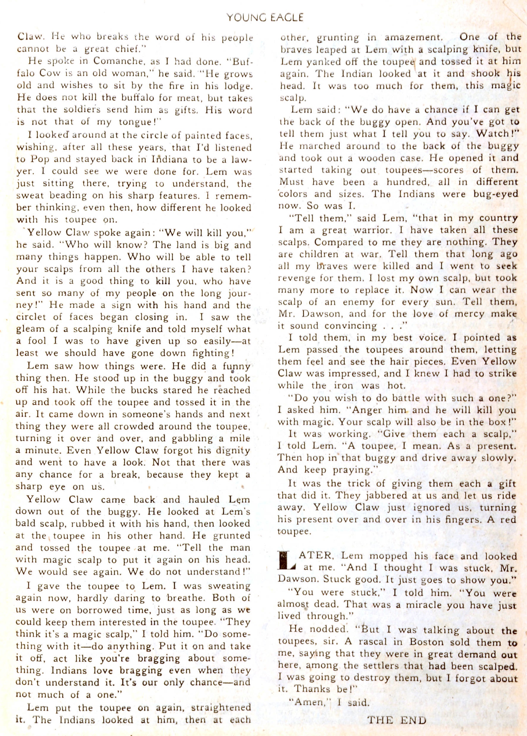 Read online Young Eagle comic -  Issue #4 - 13