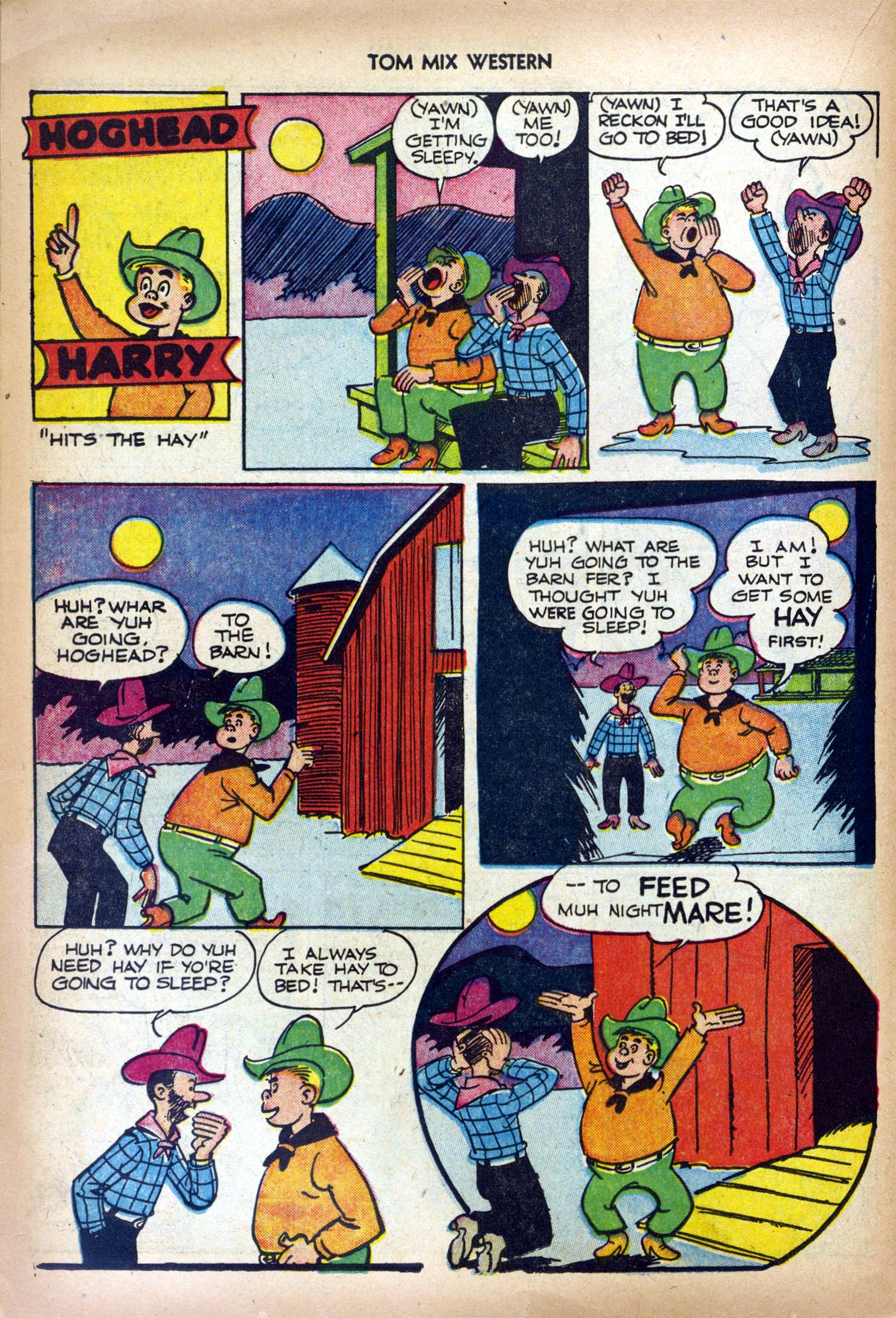 Read online Tom Mix Western (1948) comic -  Issue #48 - 14