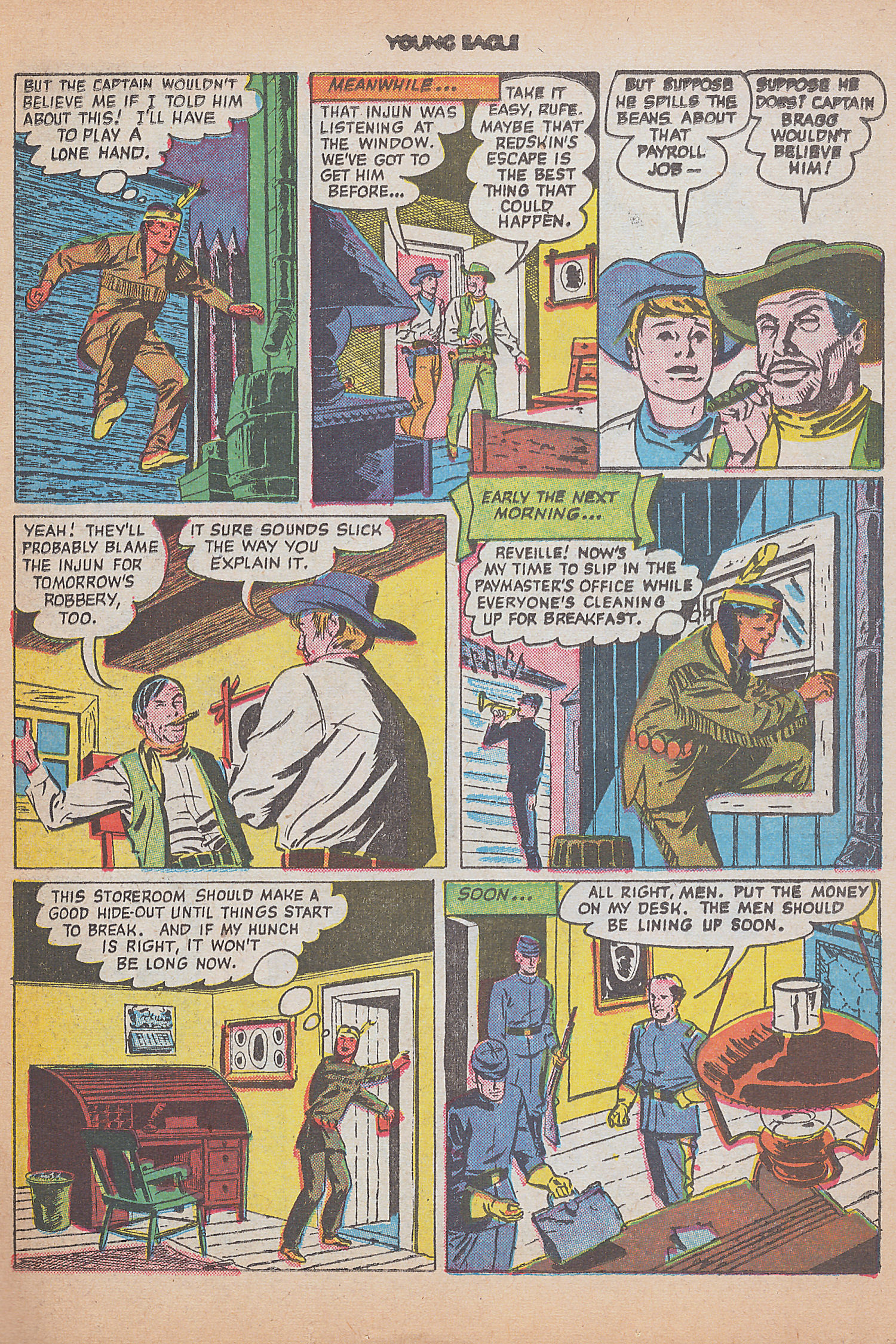 Read online Young Eagle comic -  Issue #3 - 11