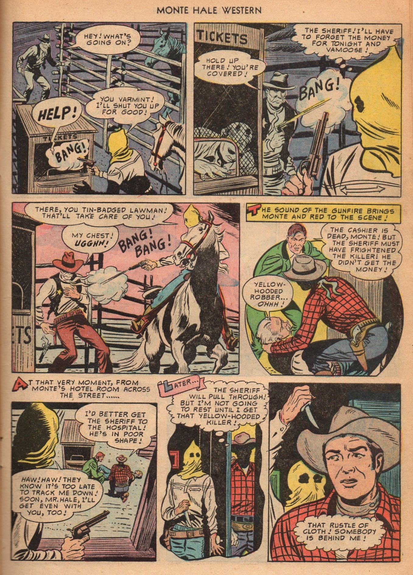 Read online Monte Hale Western comic -  Issue #51 - 21