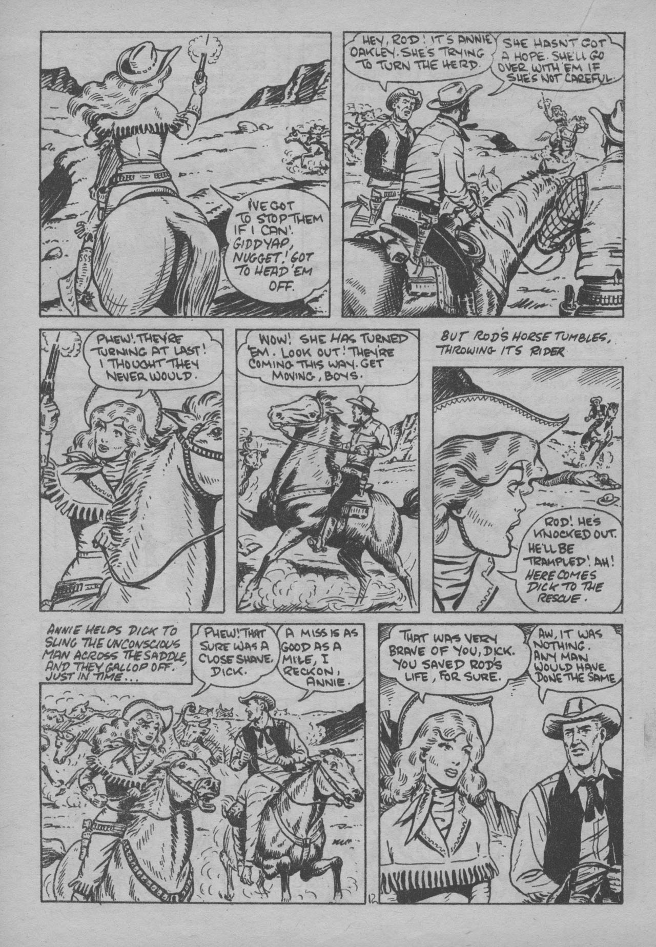 Read online Annie Oakley (1957) comic -  Issue #18 - 14