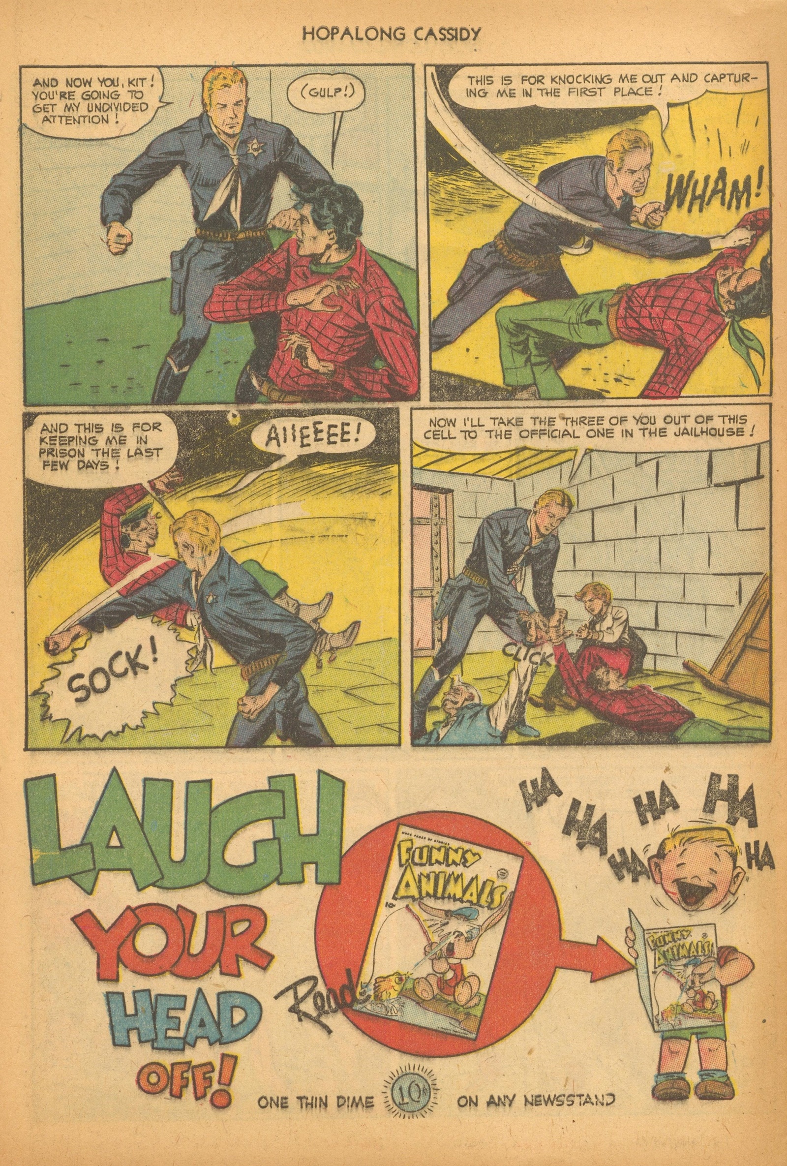 Read online Hopalong Cassidy comic -  Issue #81 - 32