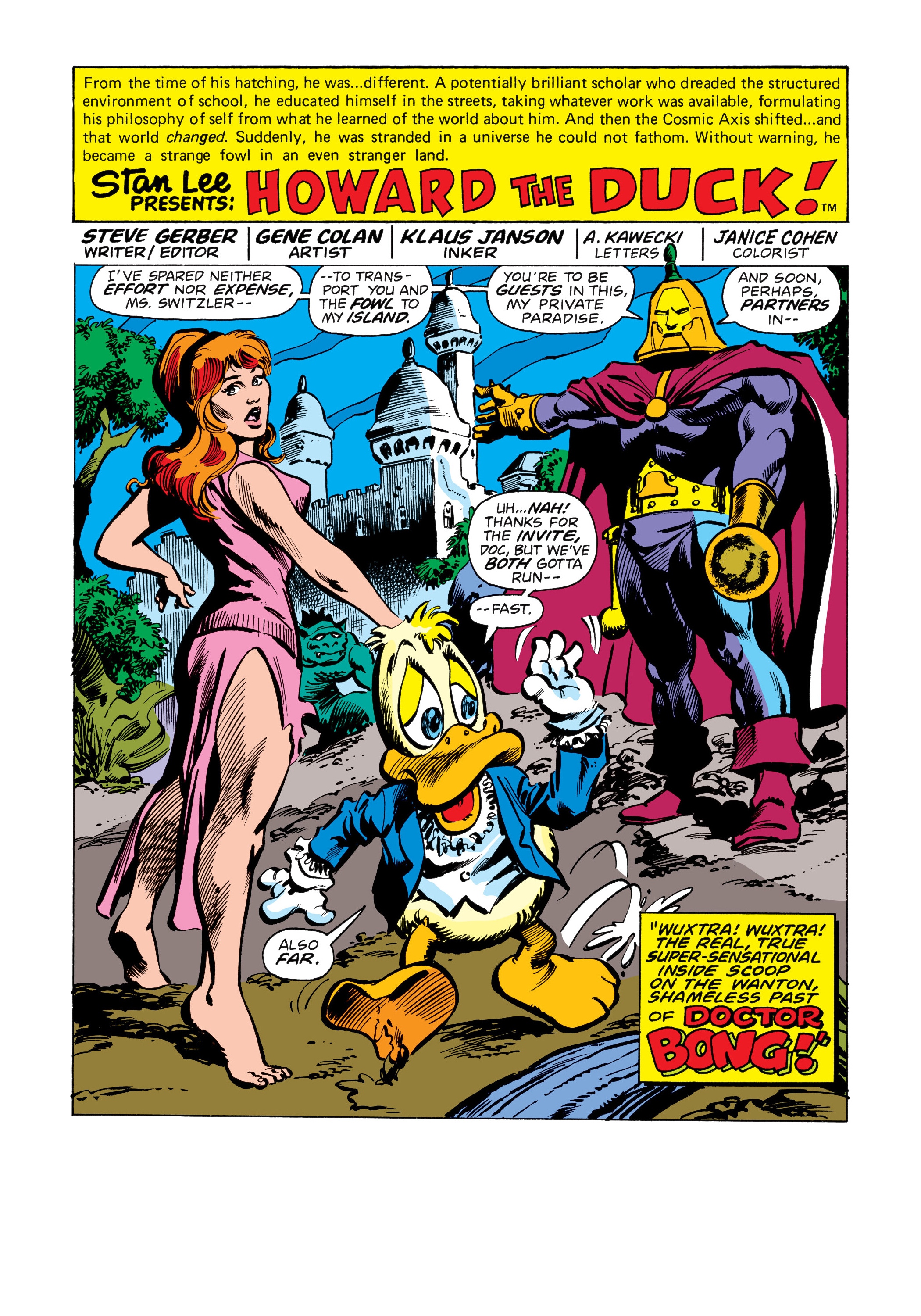Read online Marvel Masterworks: Howard the Duck comic -  Issue # TPB 2 (Part 1) - 74
