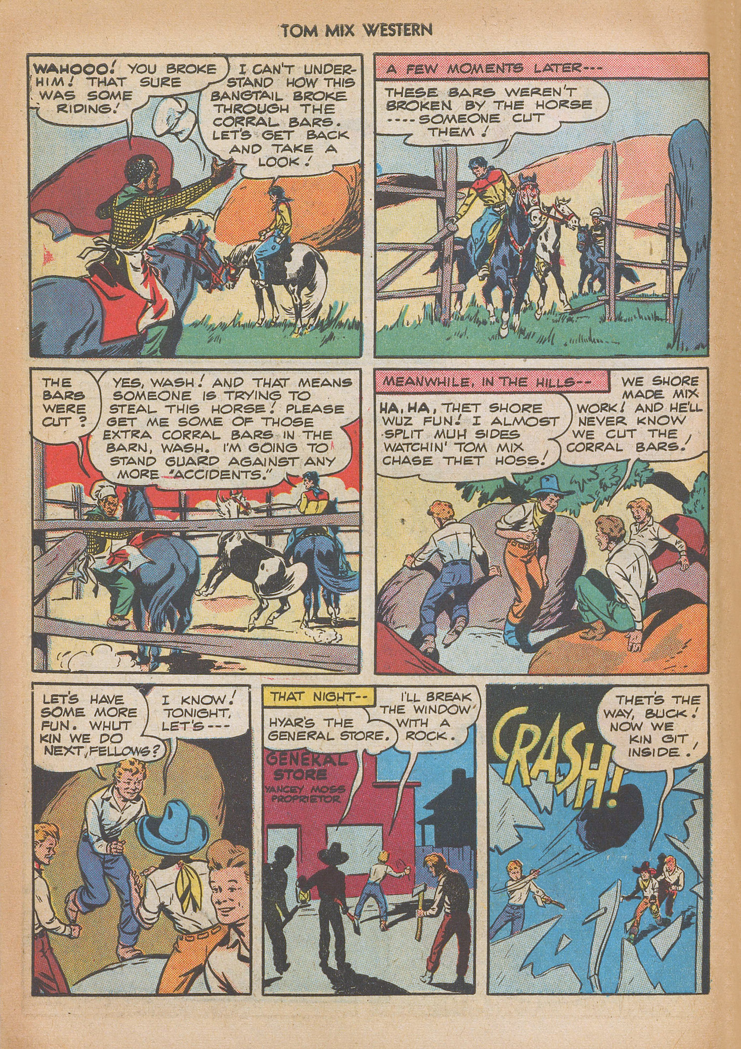 Read online Tom Mix Western (1948) comic -  Issue #10 - 6
