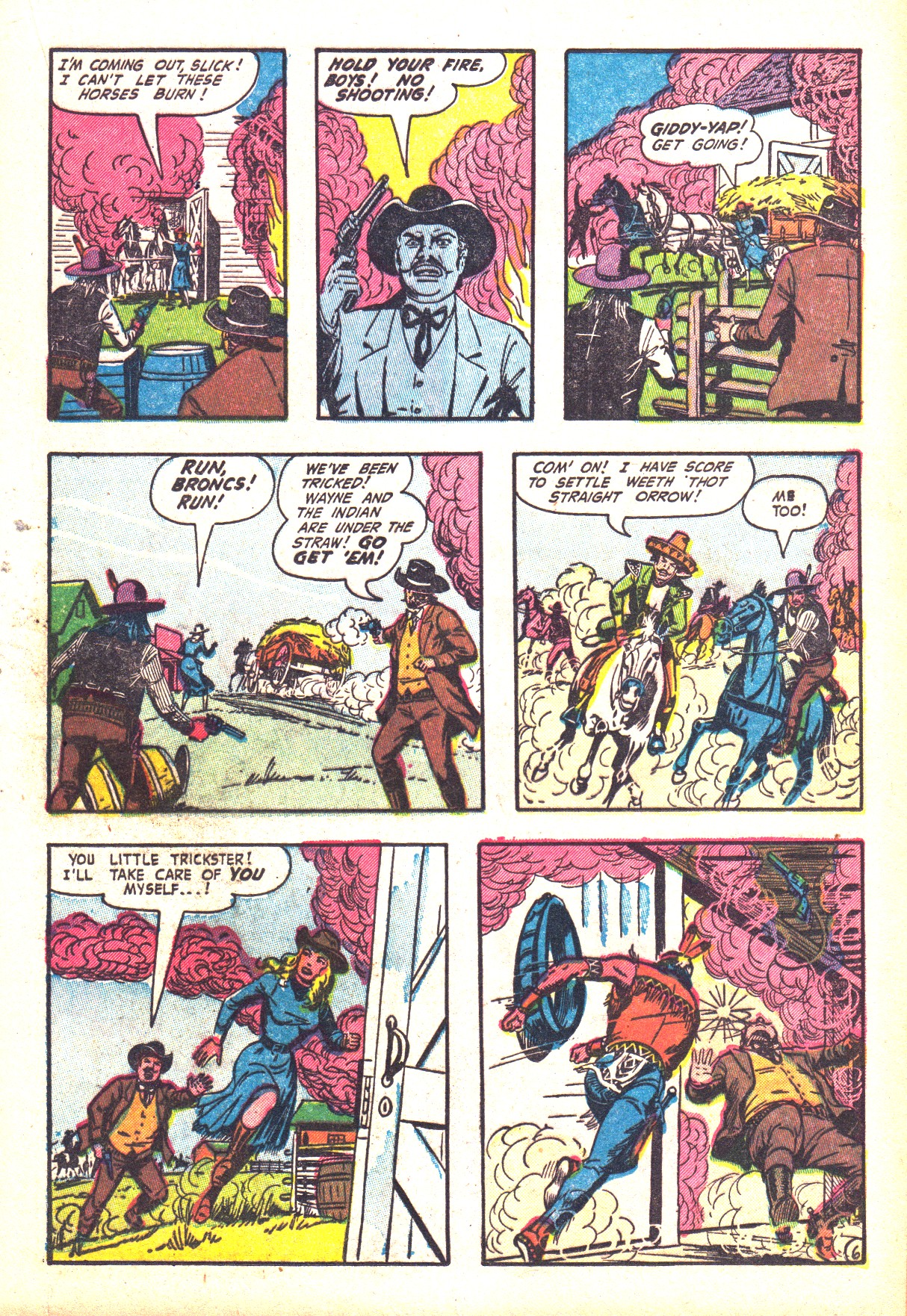 Read online Straight Arrow comic -  Issue #39 - 17