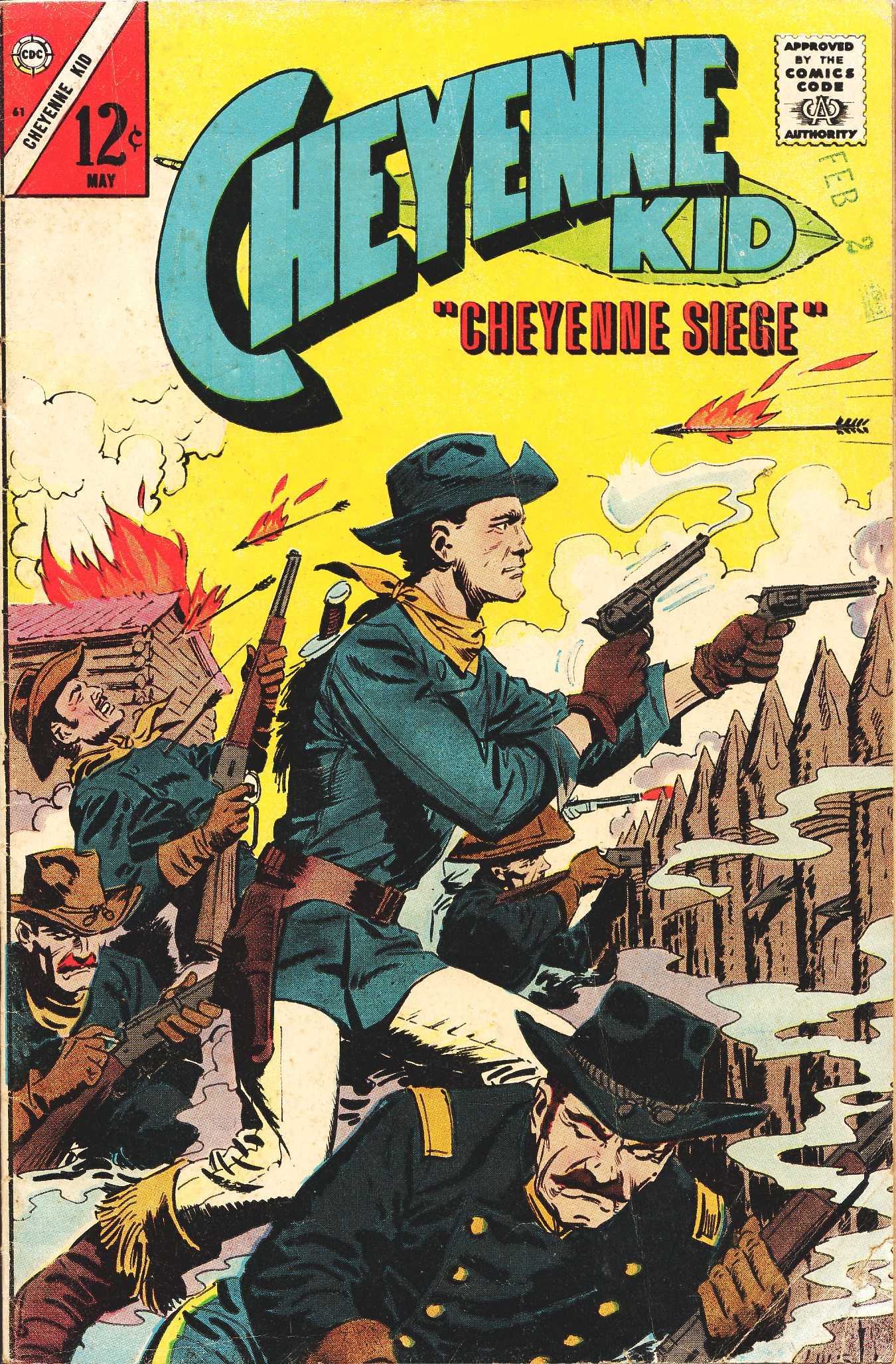 Read online Cheyenne Kid comic -  Issue #61 - 1