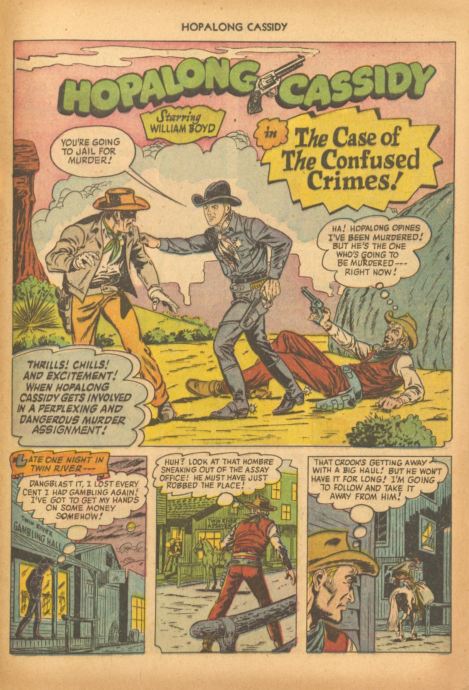 Read online Hopalong Cassidy comic -  Issue #68 - 29