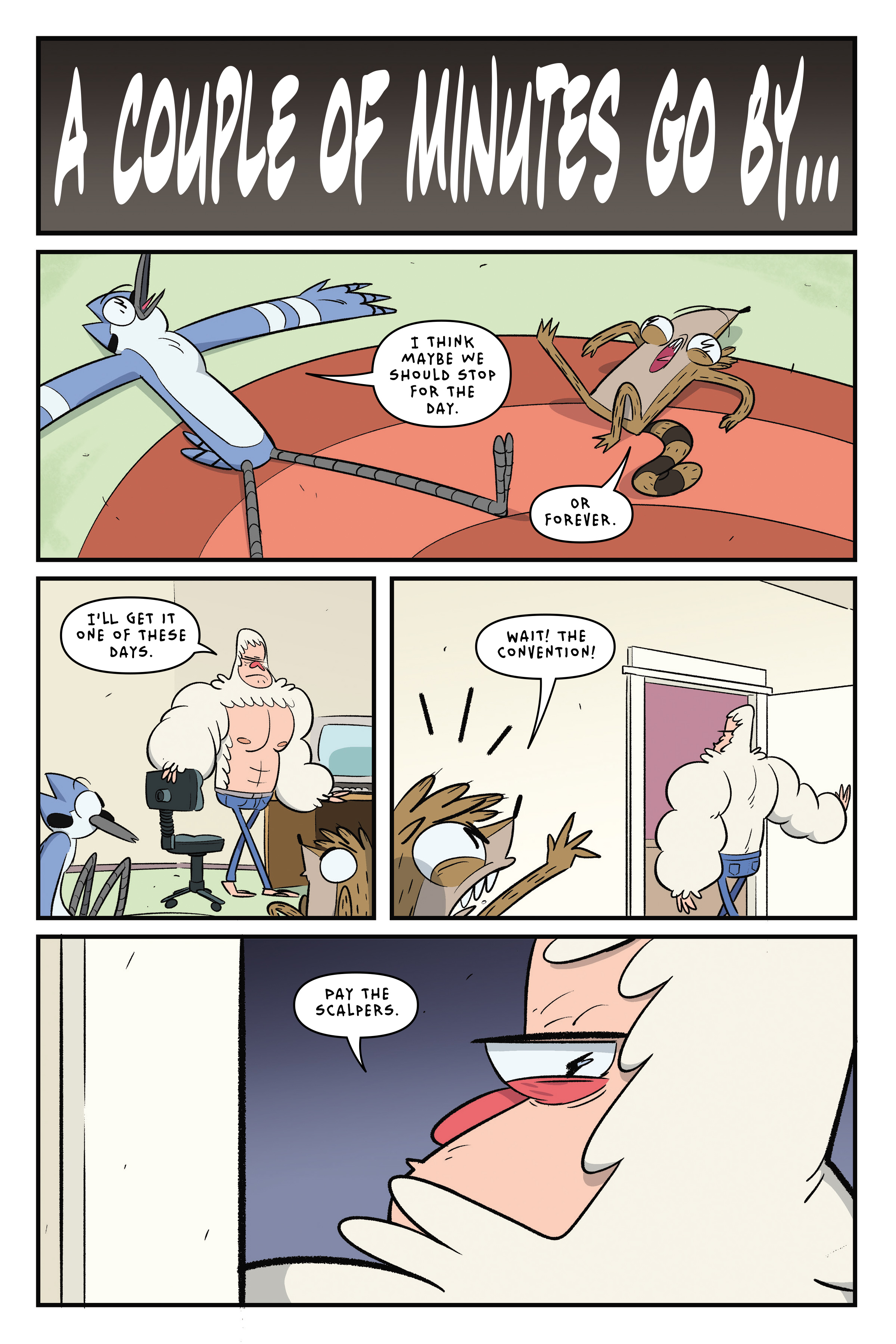Read online Regular Show: Comic Conned comic -  Issue # TPB - 49