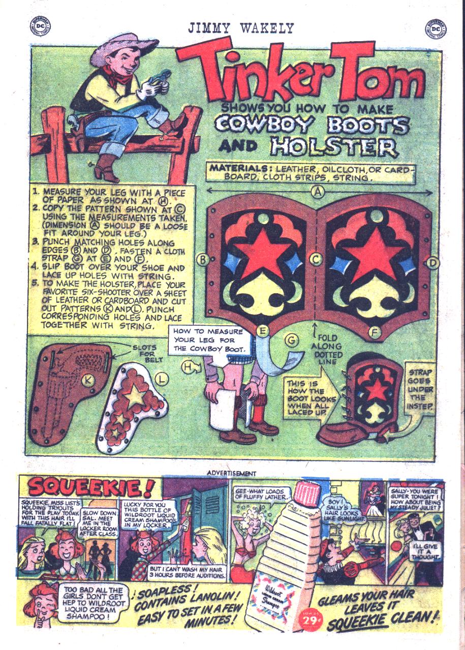Read online Jimmy Wakely comic -  Issue #11 - 35