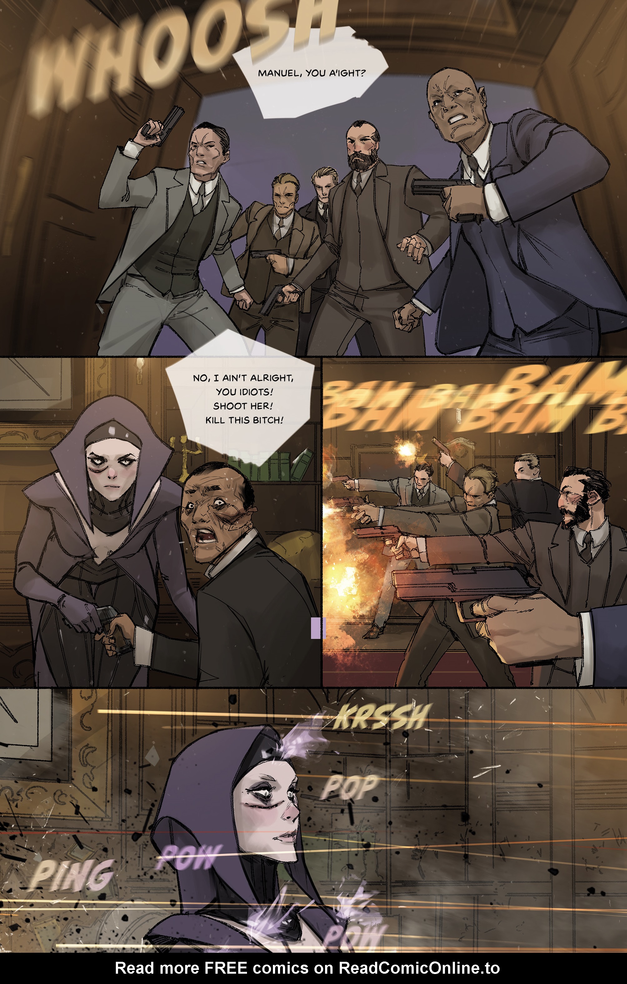Read online Gumaa: The Beginning of Her comic -  Issue #3 - 28