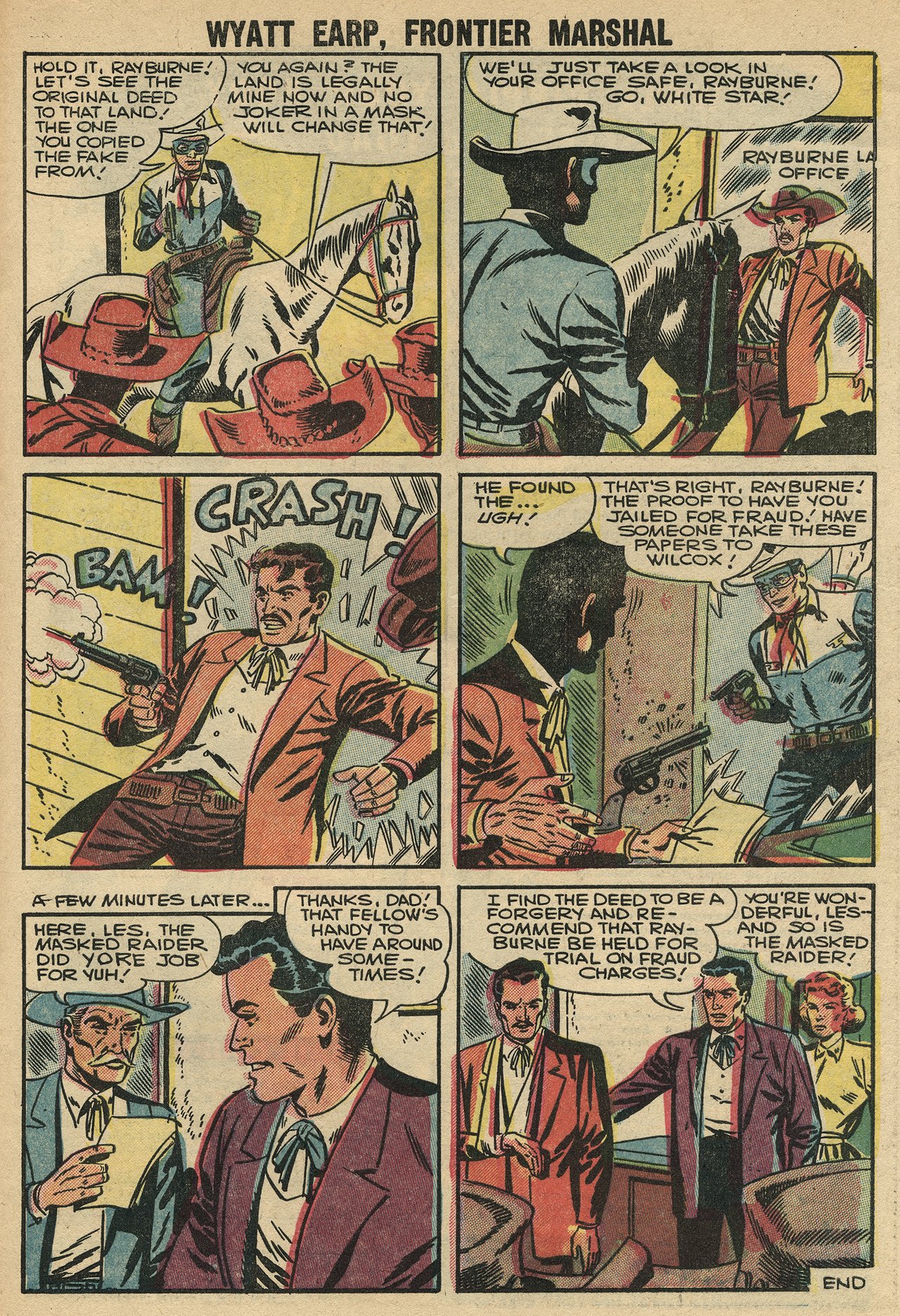 Read online Wyatt Earp Frontier Marshal comic -  Issue #16 - 33