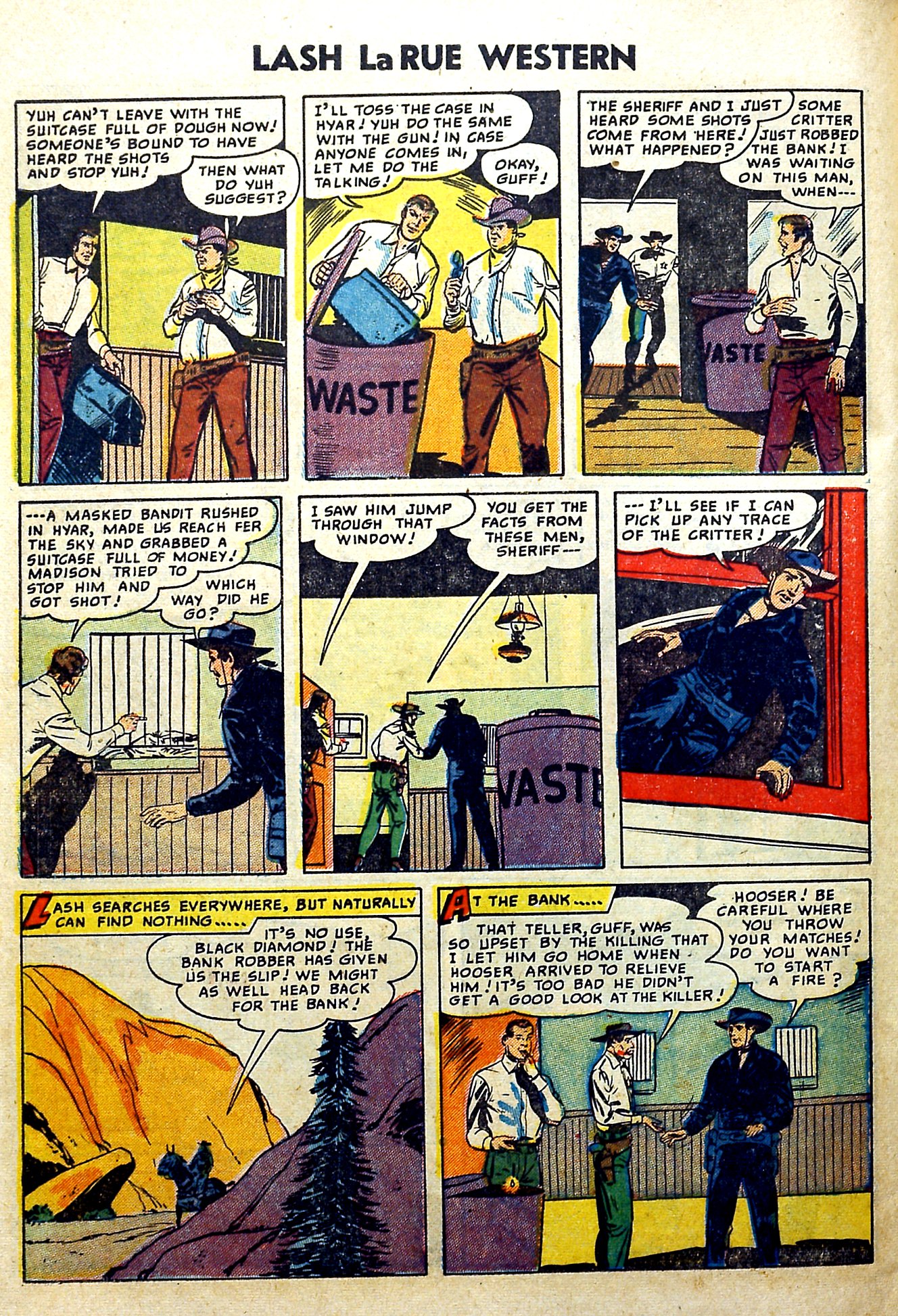 Read online Lash Larue Western (1949) comic -  Issue #51 - 30