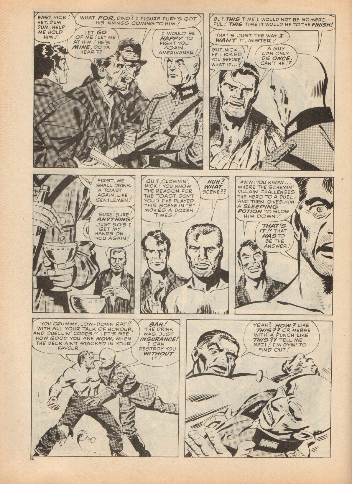 Read online Fury (1977) comic -  Issue #8 - 14