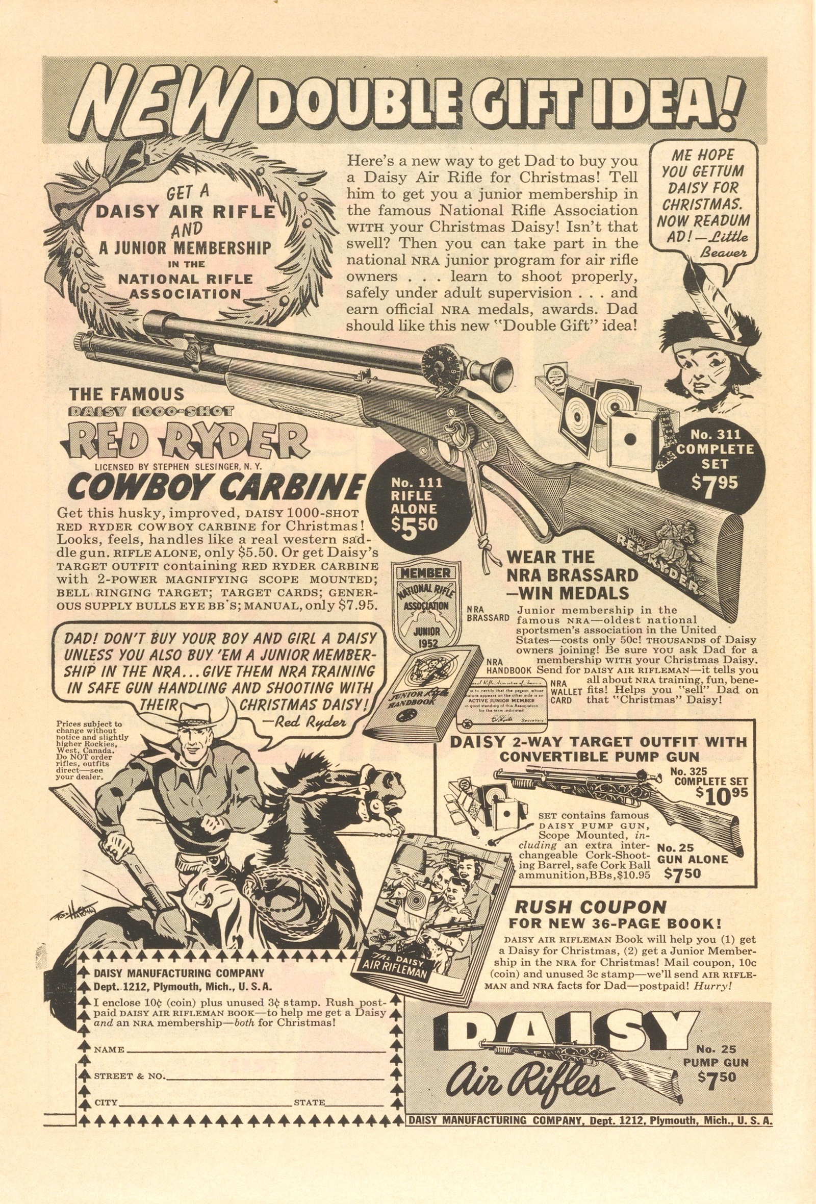 Read online Tom Mix Western (1948) comic -  Issue #49 - 35