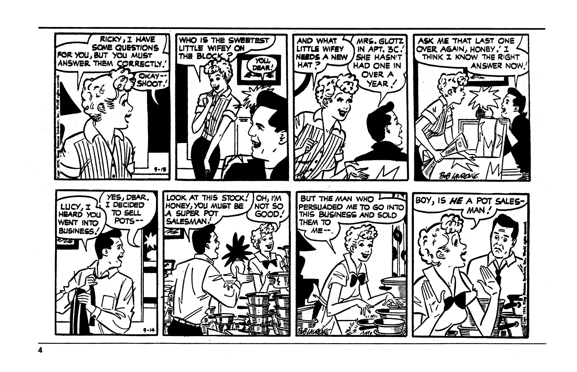 Read online I Love Lucy Too comic -  Issue #4 - 6