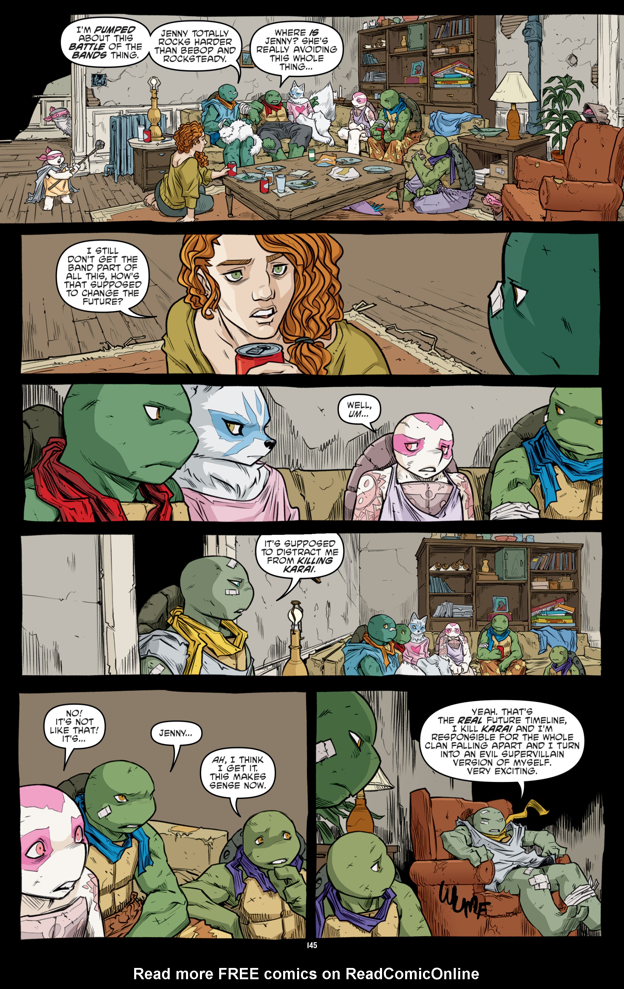 Read online Teenage Mutant Ninja Turtles: The IDW Collection comic -  Issue # TPB 15 (Part 2) - 47
