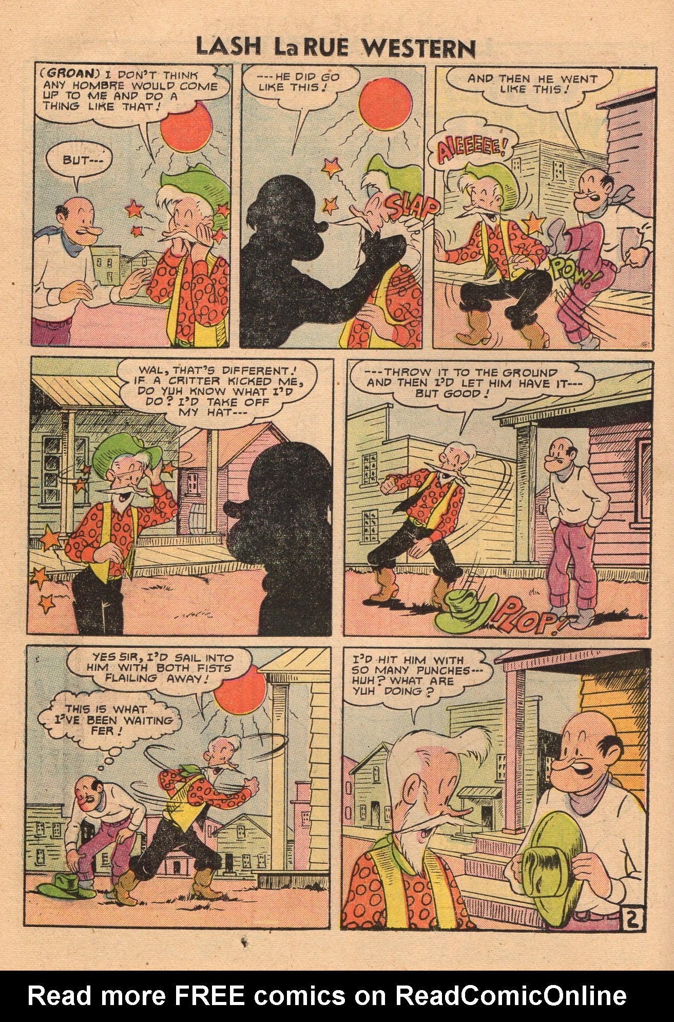 Read online Lash Larue Western (1949) comic -  Issue #60 - 26