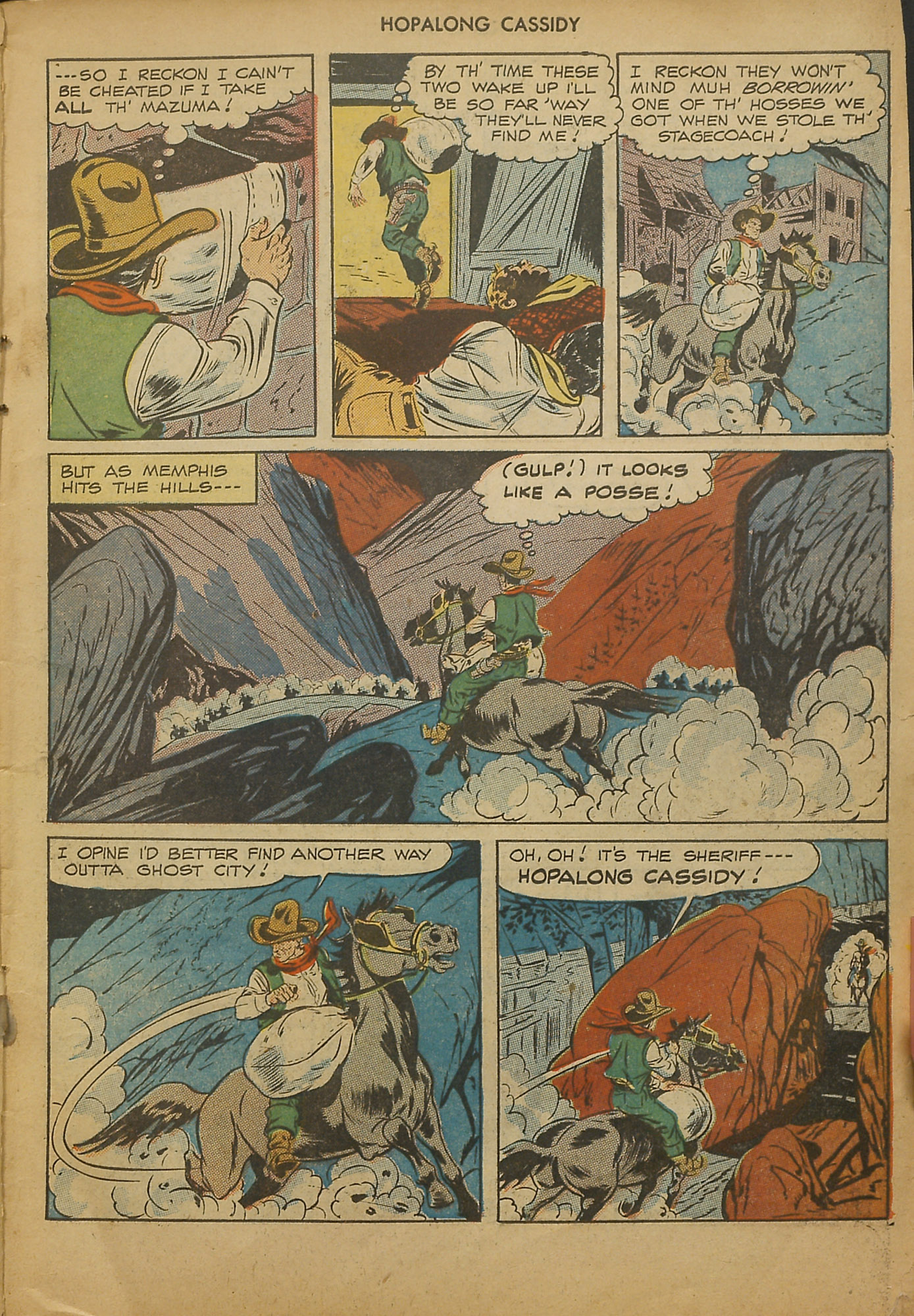 Read online Hopalong Cassidy comic -  Issue #24 - 7