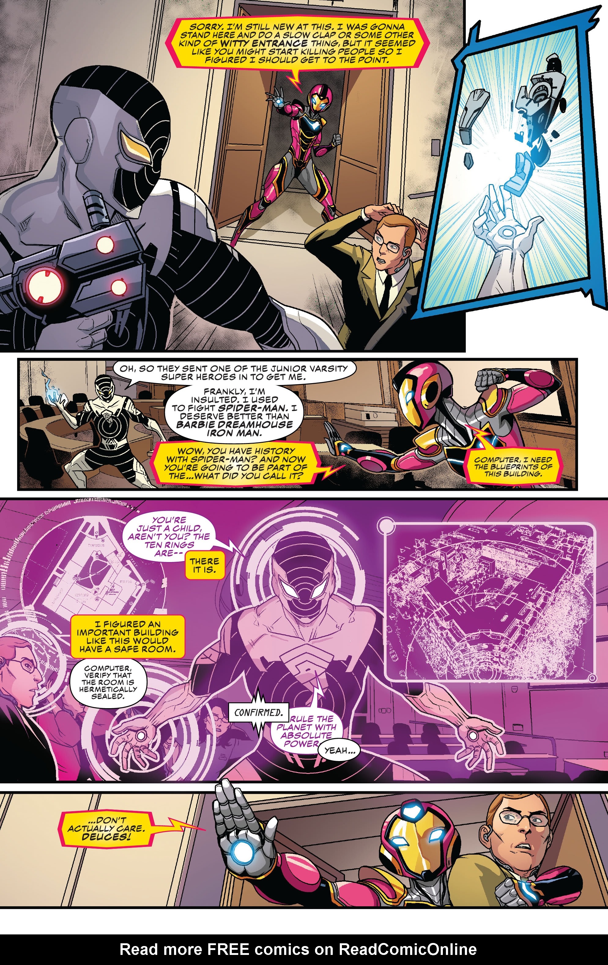 Read online Marvel-Verse: Ironheart comic -  Issue # TPB - 45