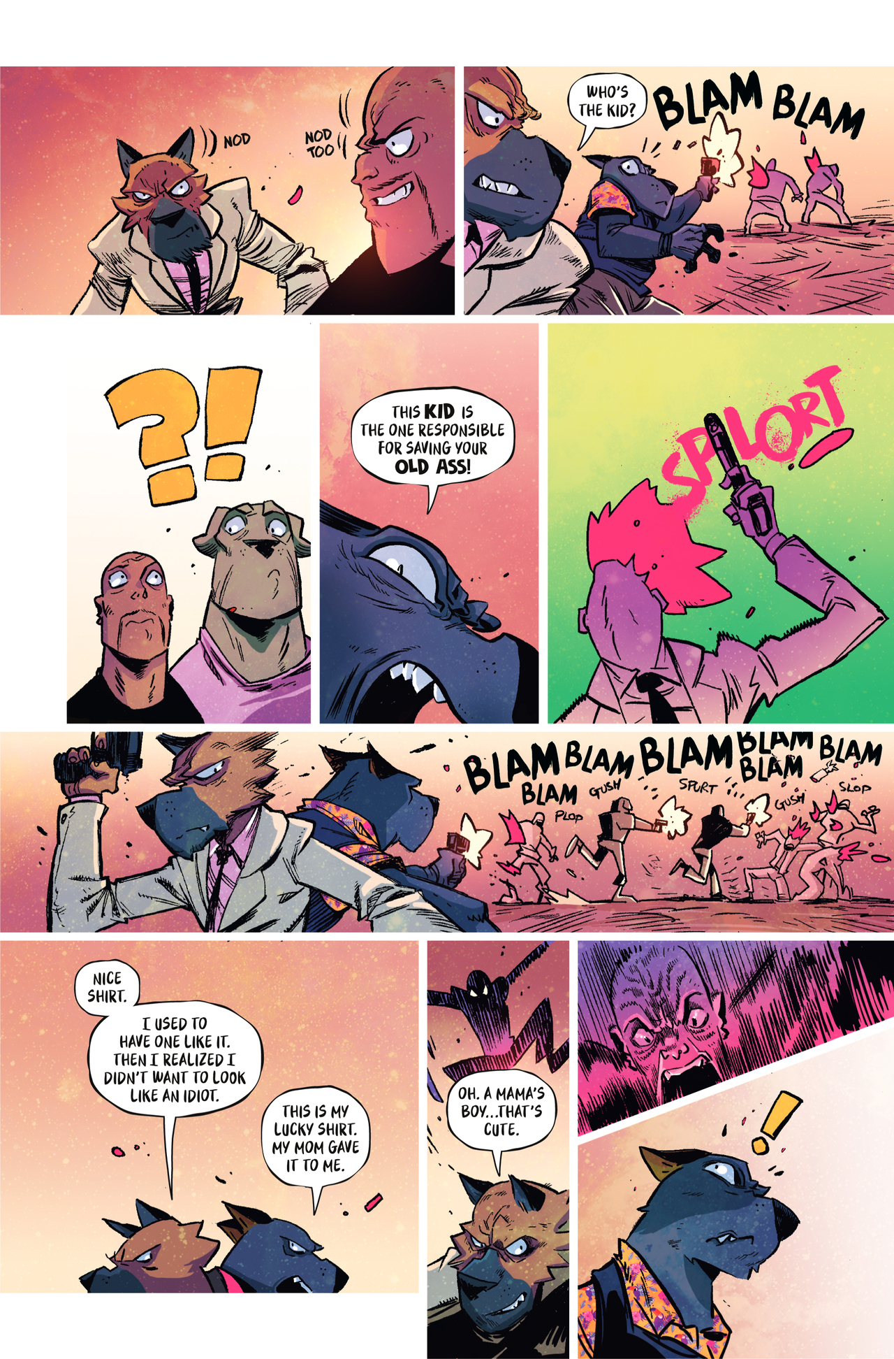 Read online Good Boy: Prodigal Son comic -  Issue #3 - 17