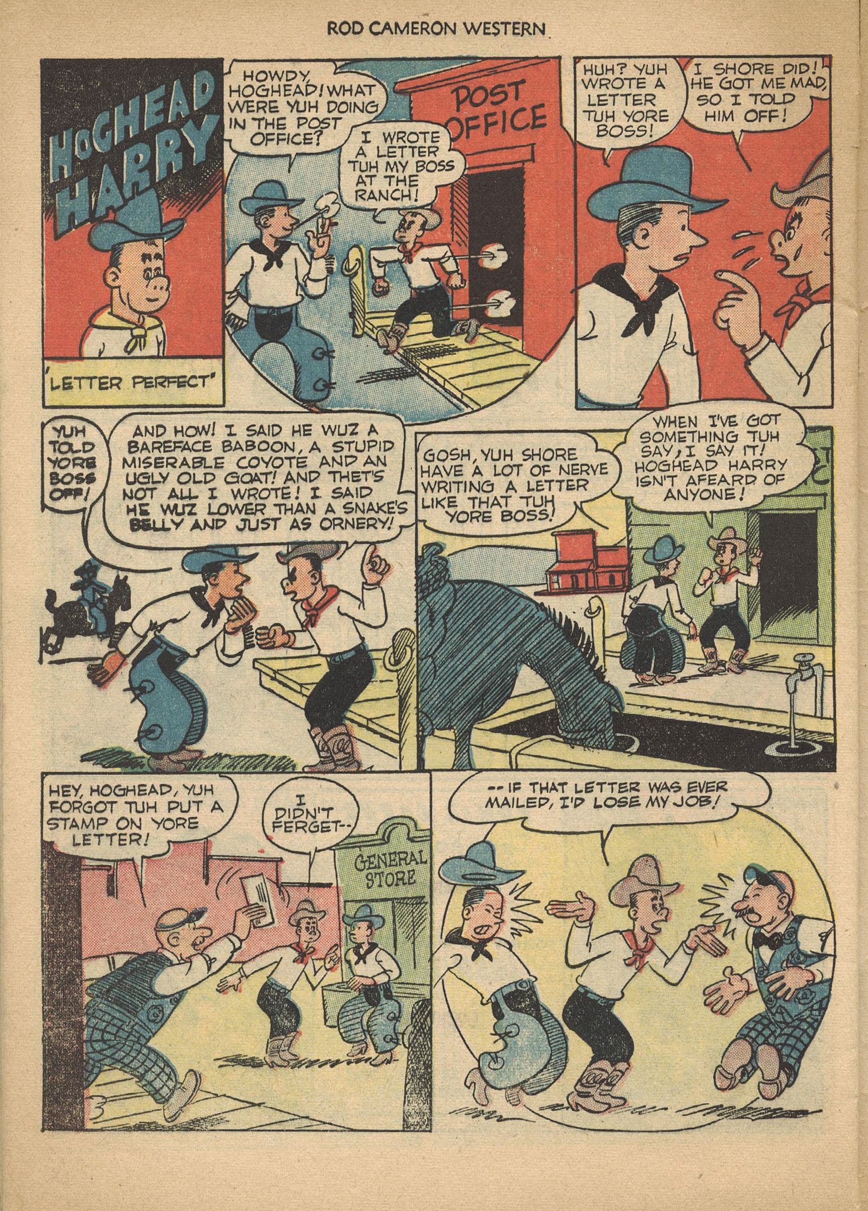 Read online Rod Cameron Western comic -  Issue #1 - 32