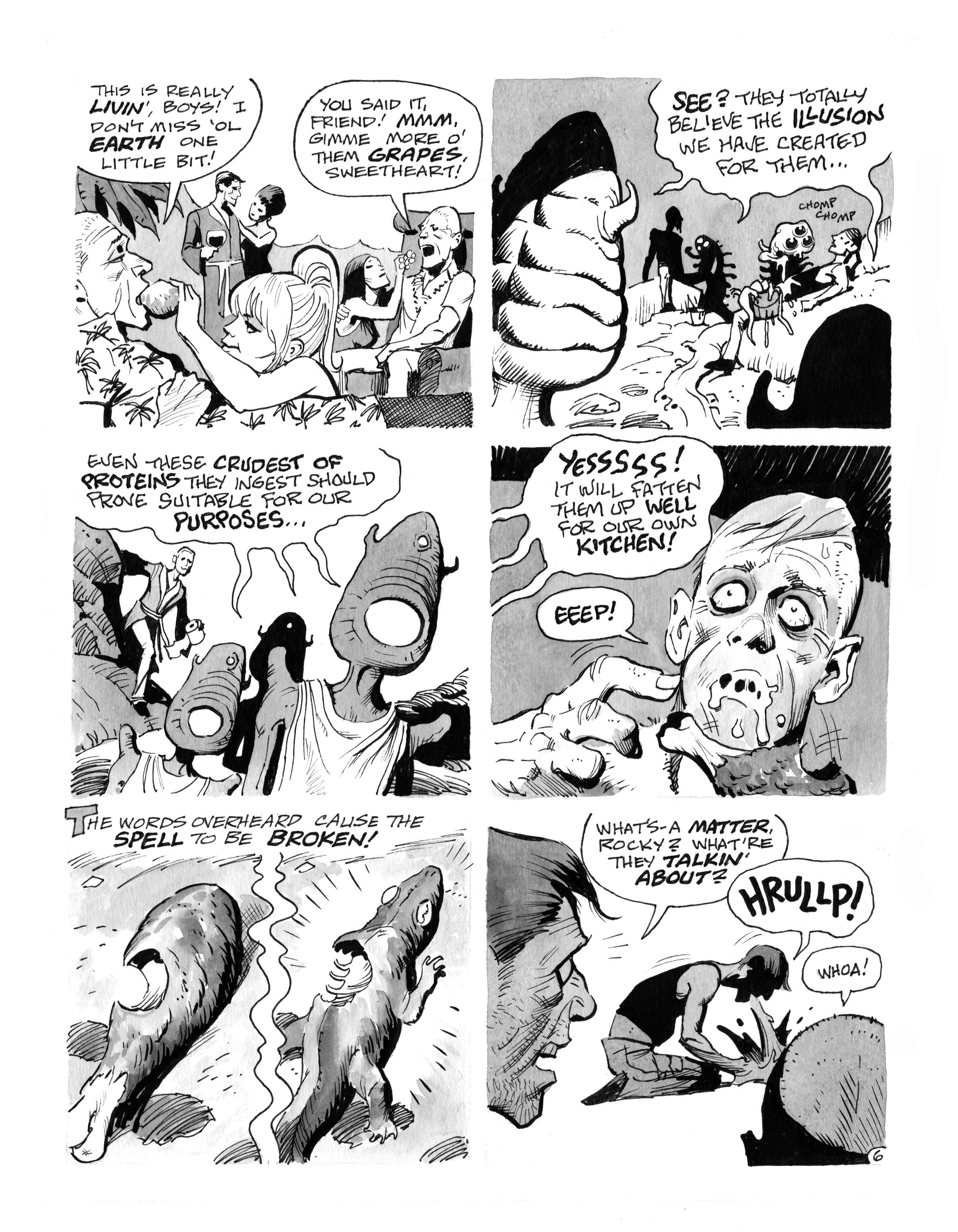 Read online Bloke's Terrible Tomb Of Terror comic -  Issue #9 - 10