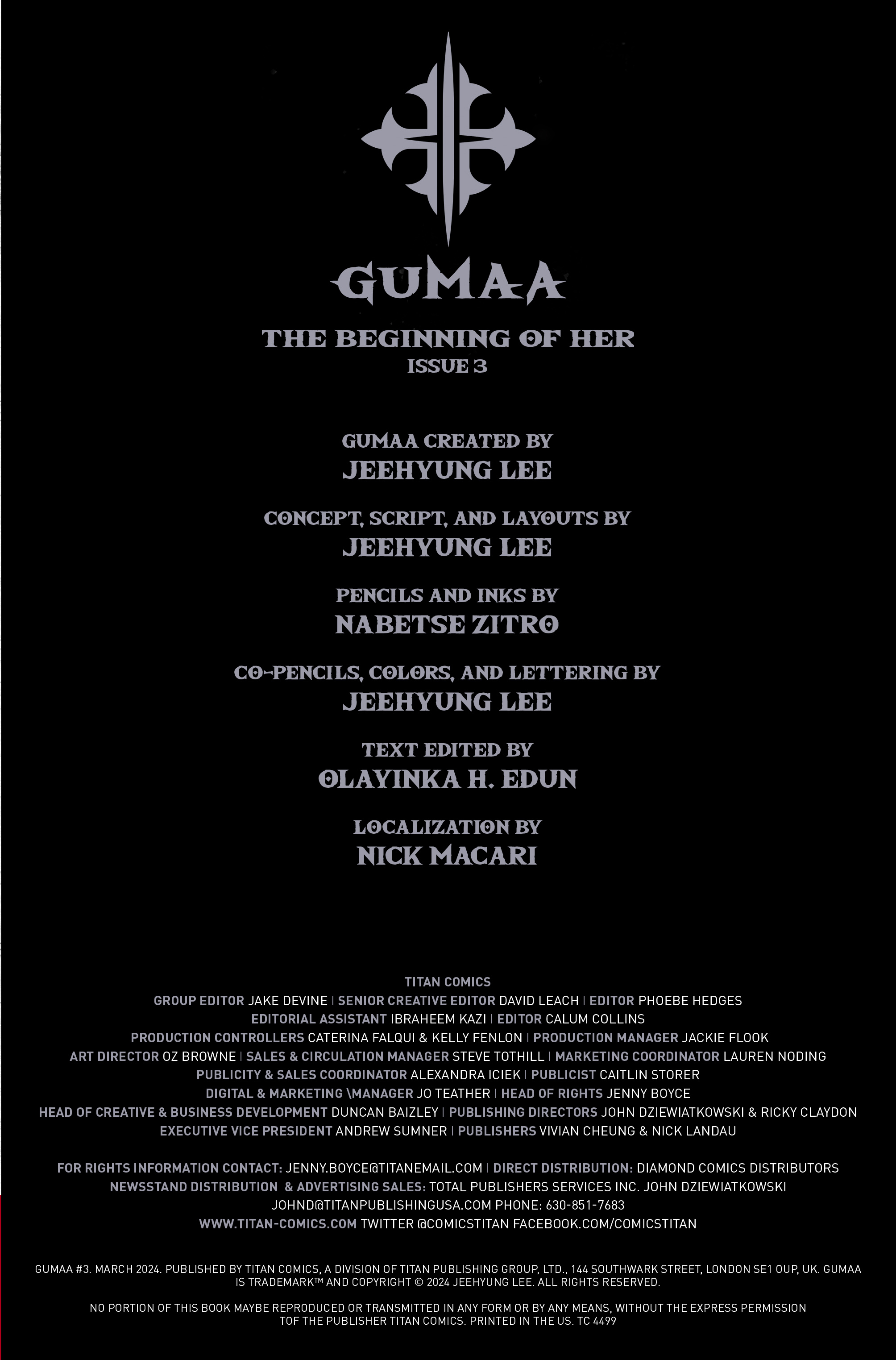Read online Gumaa: The Beginning of Her comic -  Issue #3 - 4
