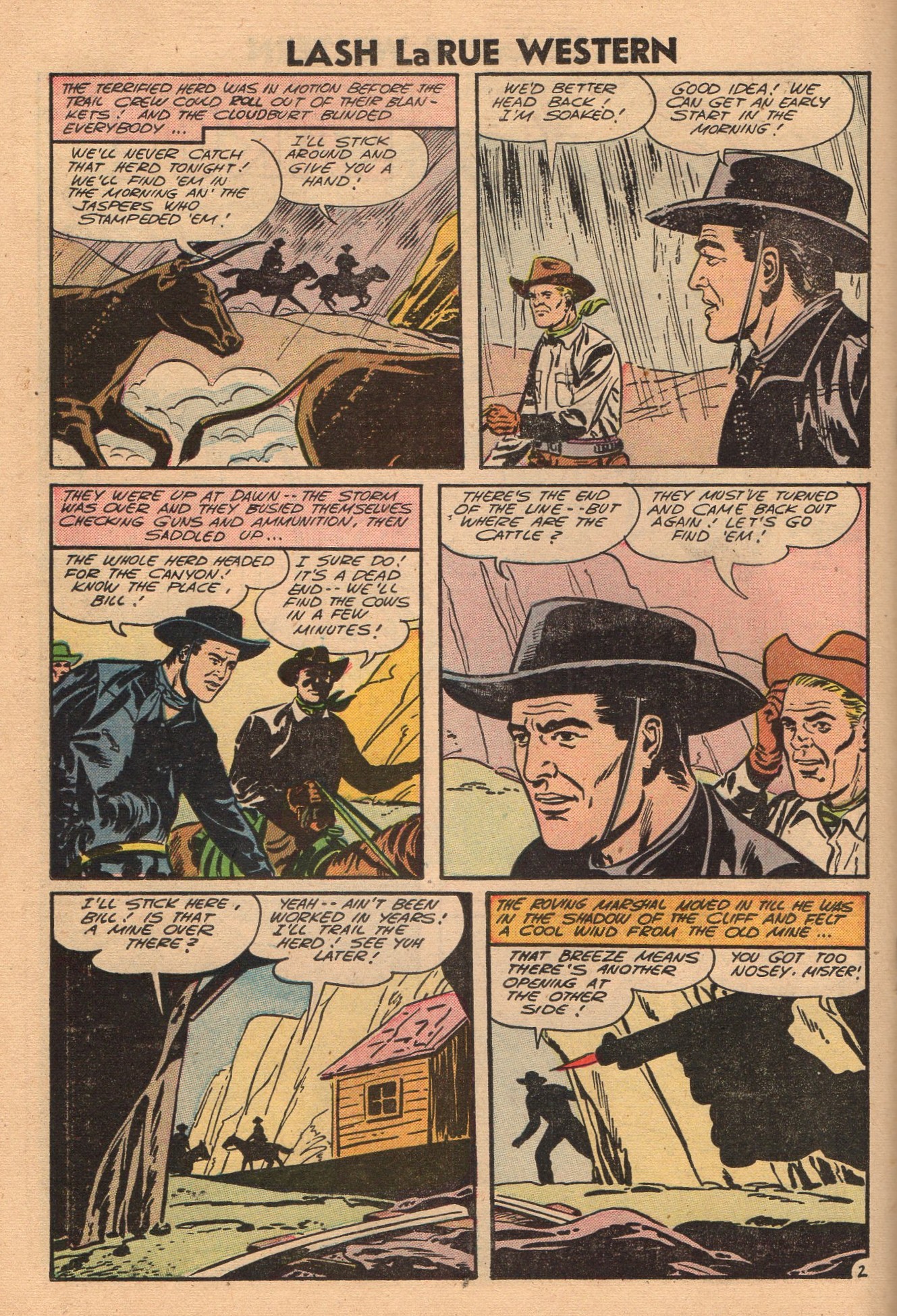 Read online Lash Larue Western (1949) comic -  Issue #60 - 18