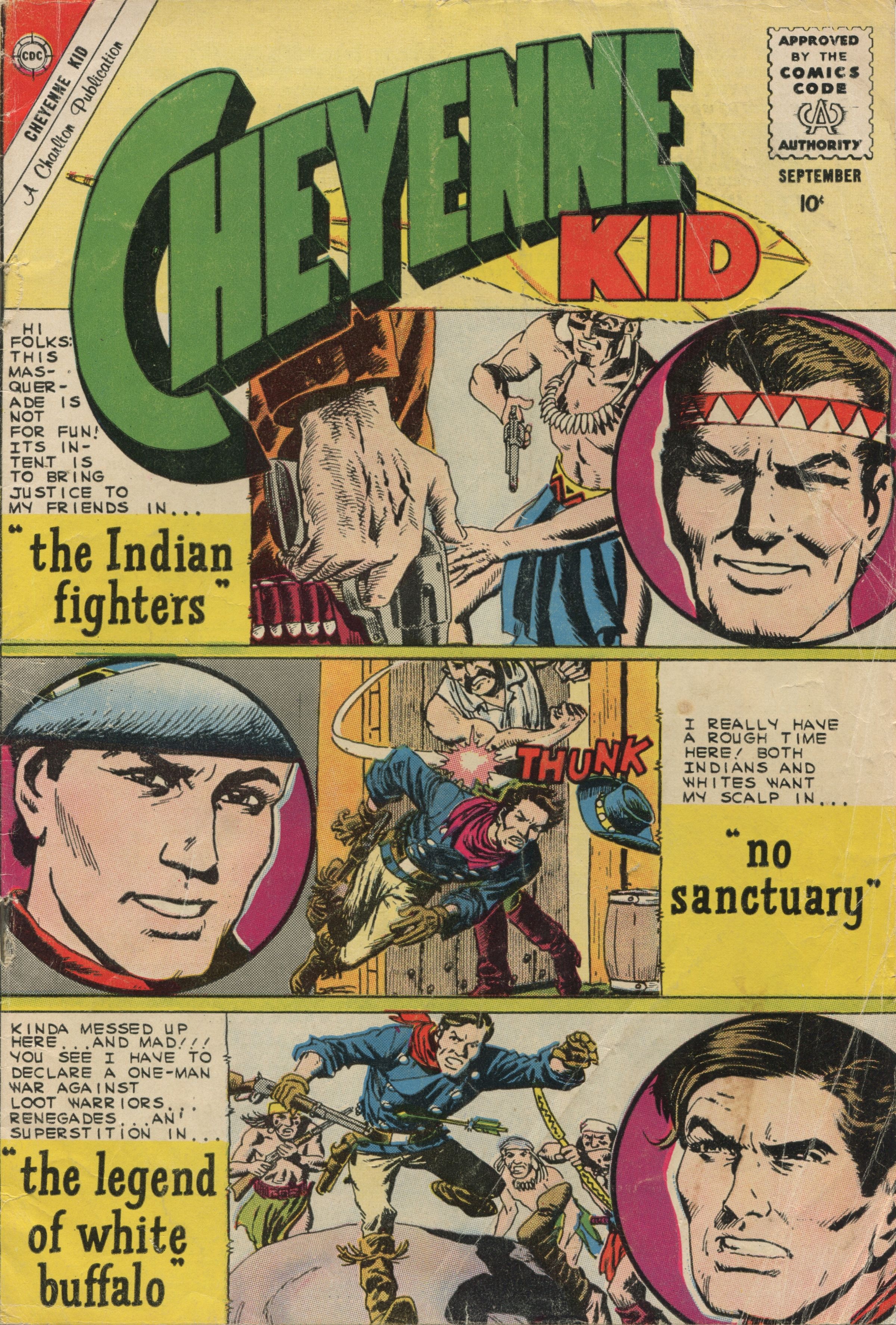 Read online Cheyenne Kid comic -  Issue #24 - 1