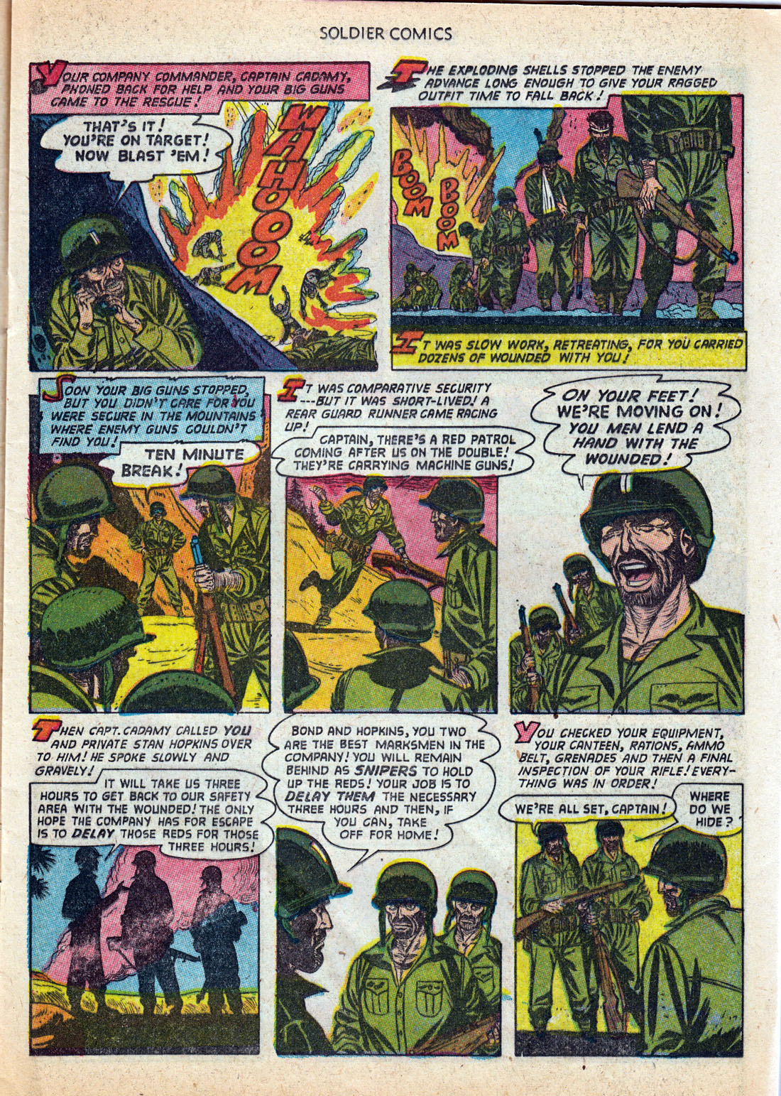 Read online Soldier Comics comic -  Issue #9 - 13