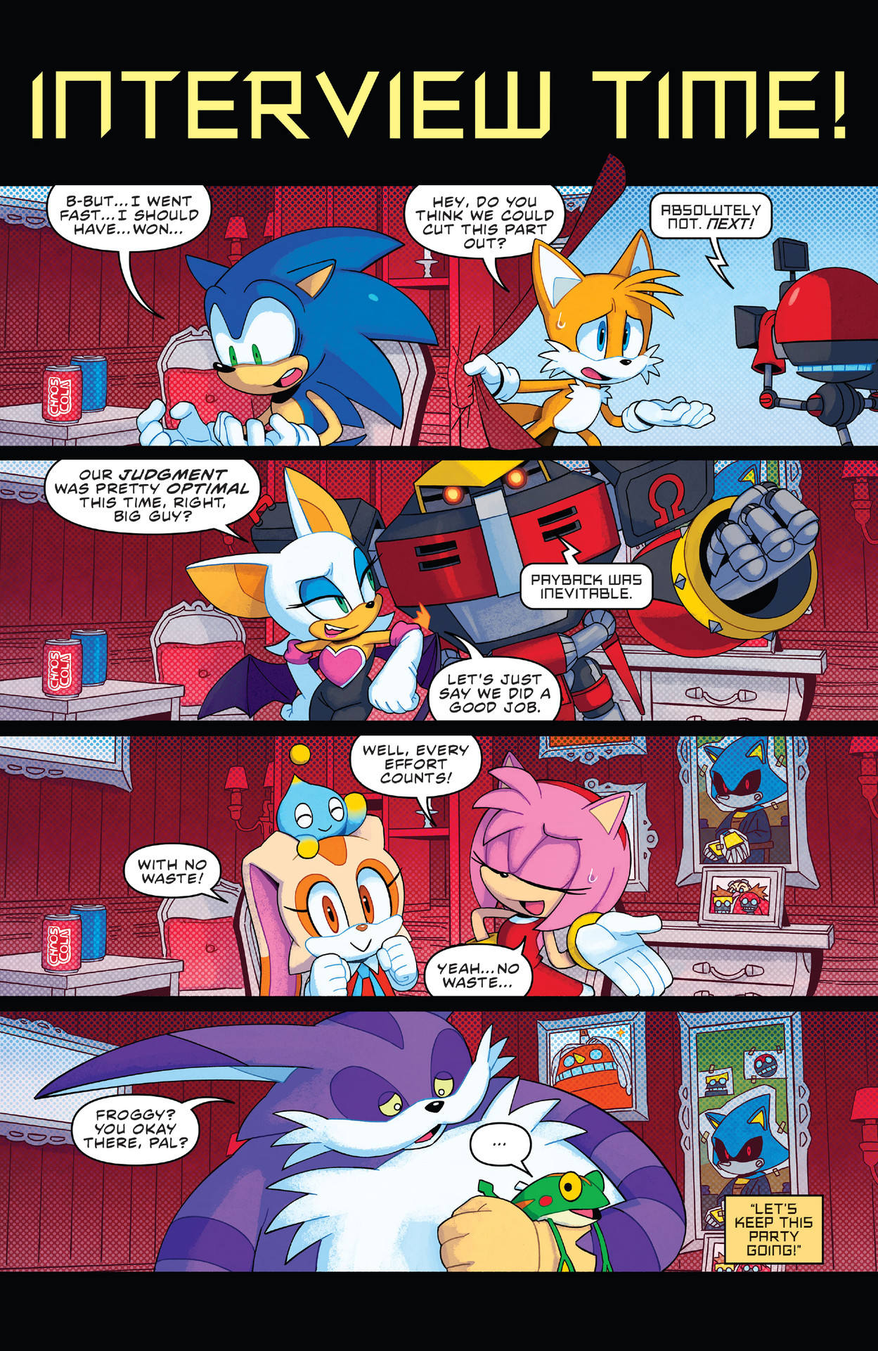 Read online Sonic the Hedgehog: Winter Jam comic -  Issue # Full - 18