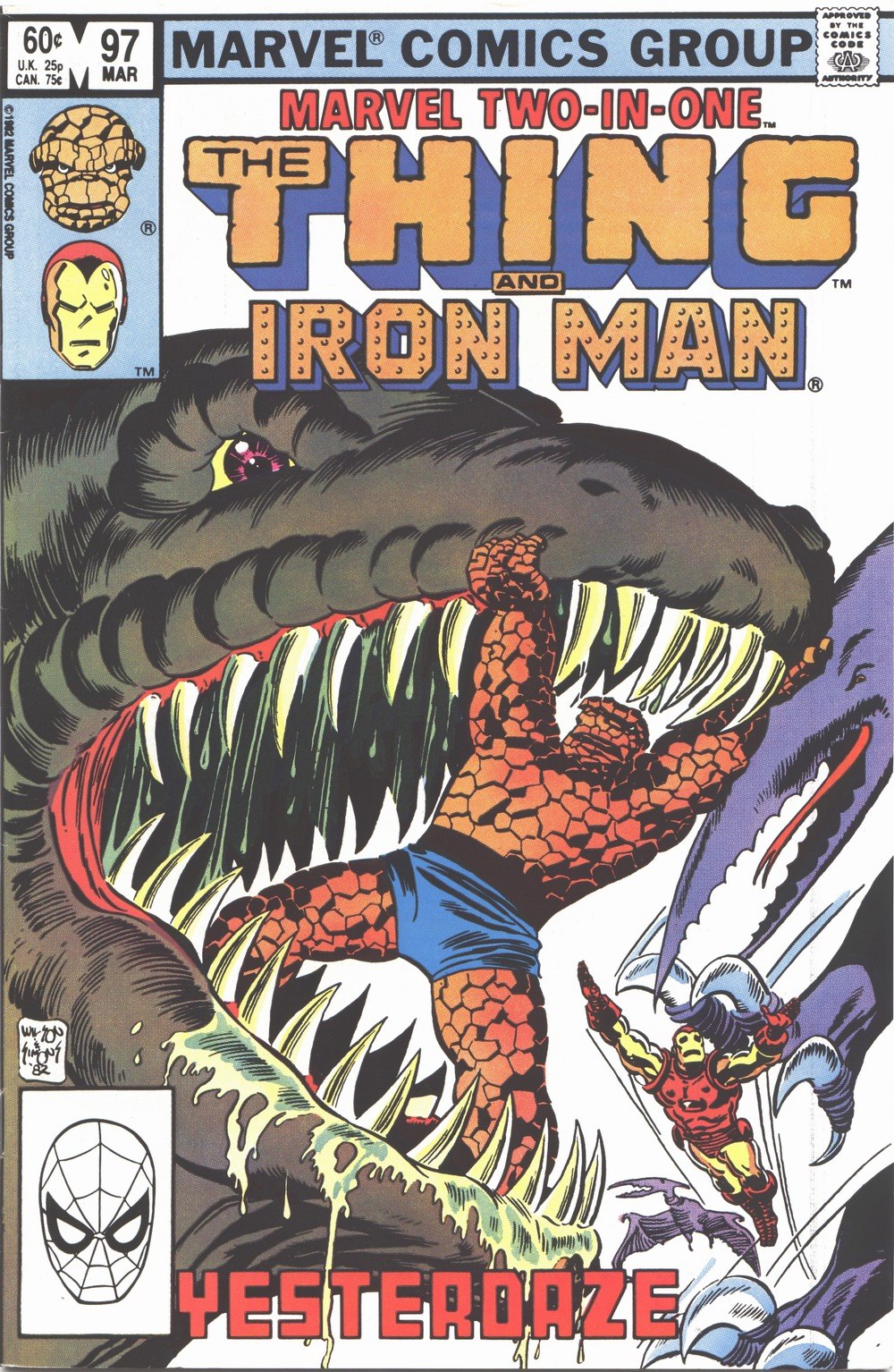 Read online Marvel Two-In-One comic -  Issue #97 - 1